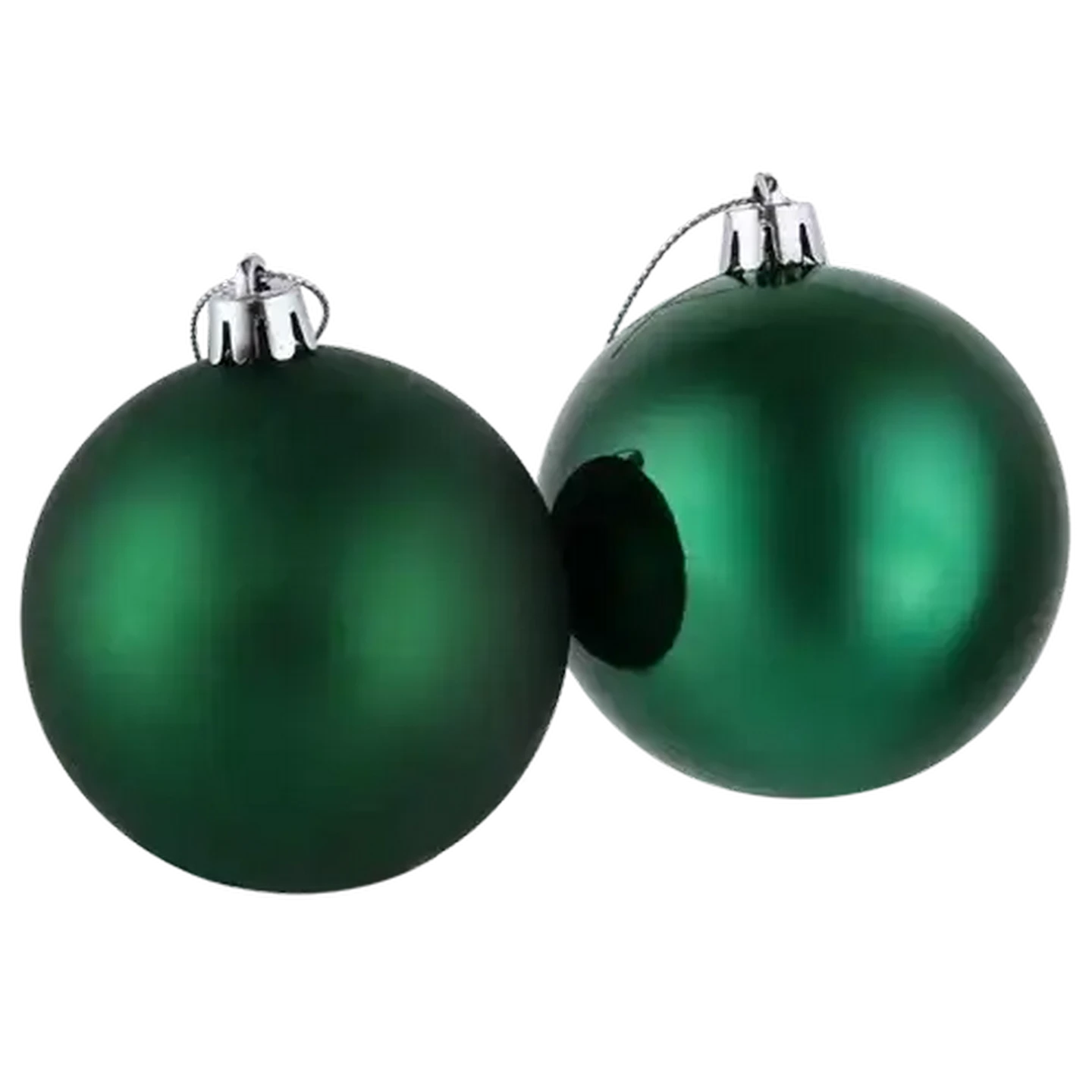 Image of Santa's Choice Green Bauble 90mm (Type May Vary)