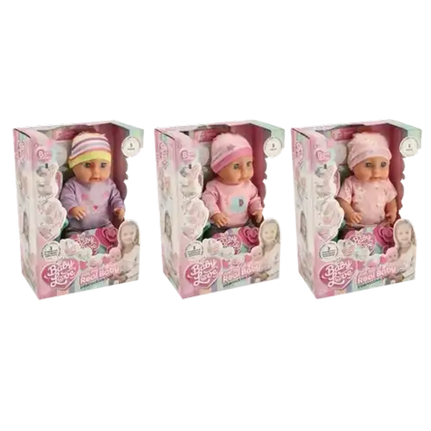 Checkers Sixty60 | Baby Love Interactive Doll 40cm (Design May Vary)
