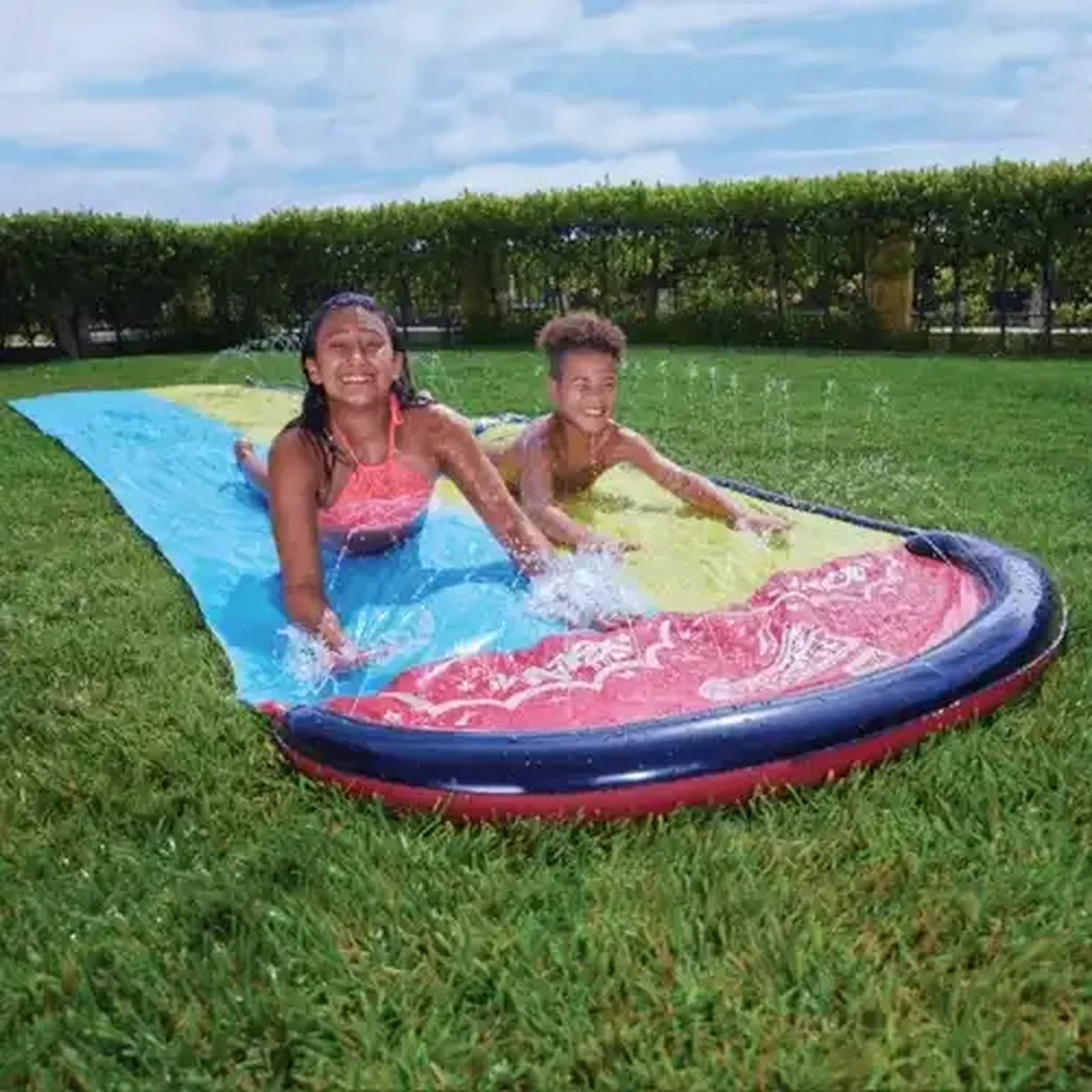 Image of Wham-O Slip 'N Slide Surf Rider Double Water Slide 5.5m