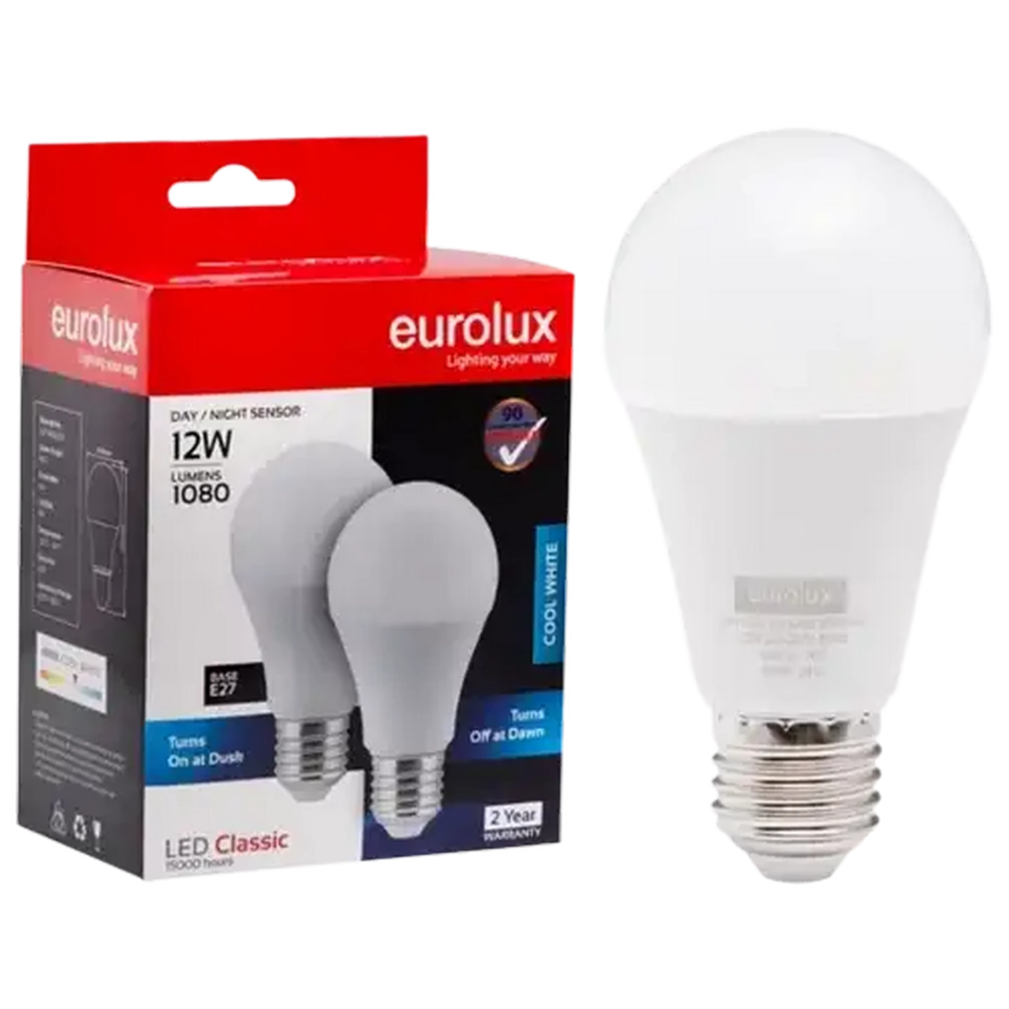 Checkers Sixty60 | Eurolux A60 Day/Night Sensor E27 LED Screw-in