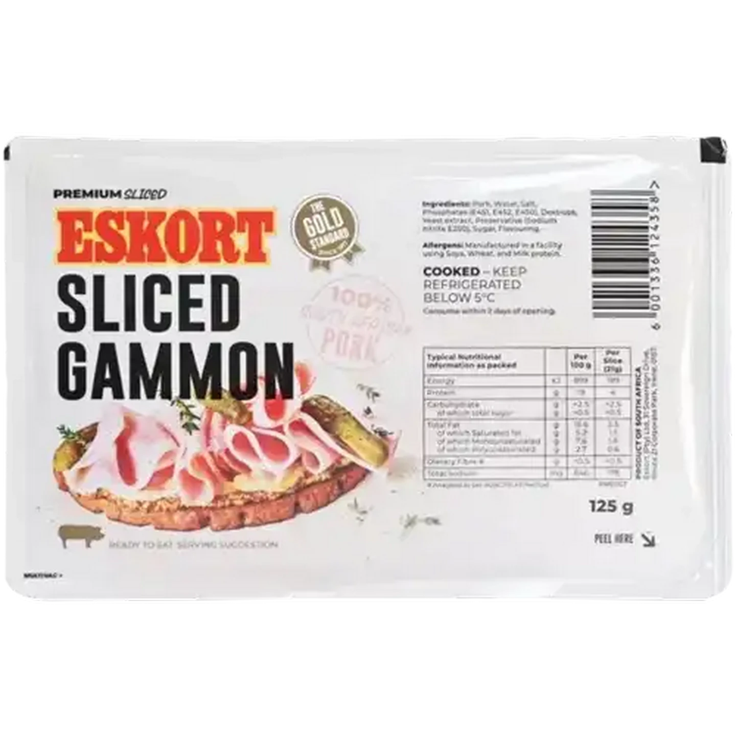 Checkers Sixty60 | Eskort Sliced Gammon 125g