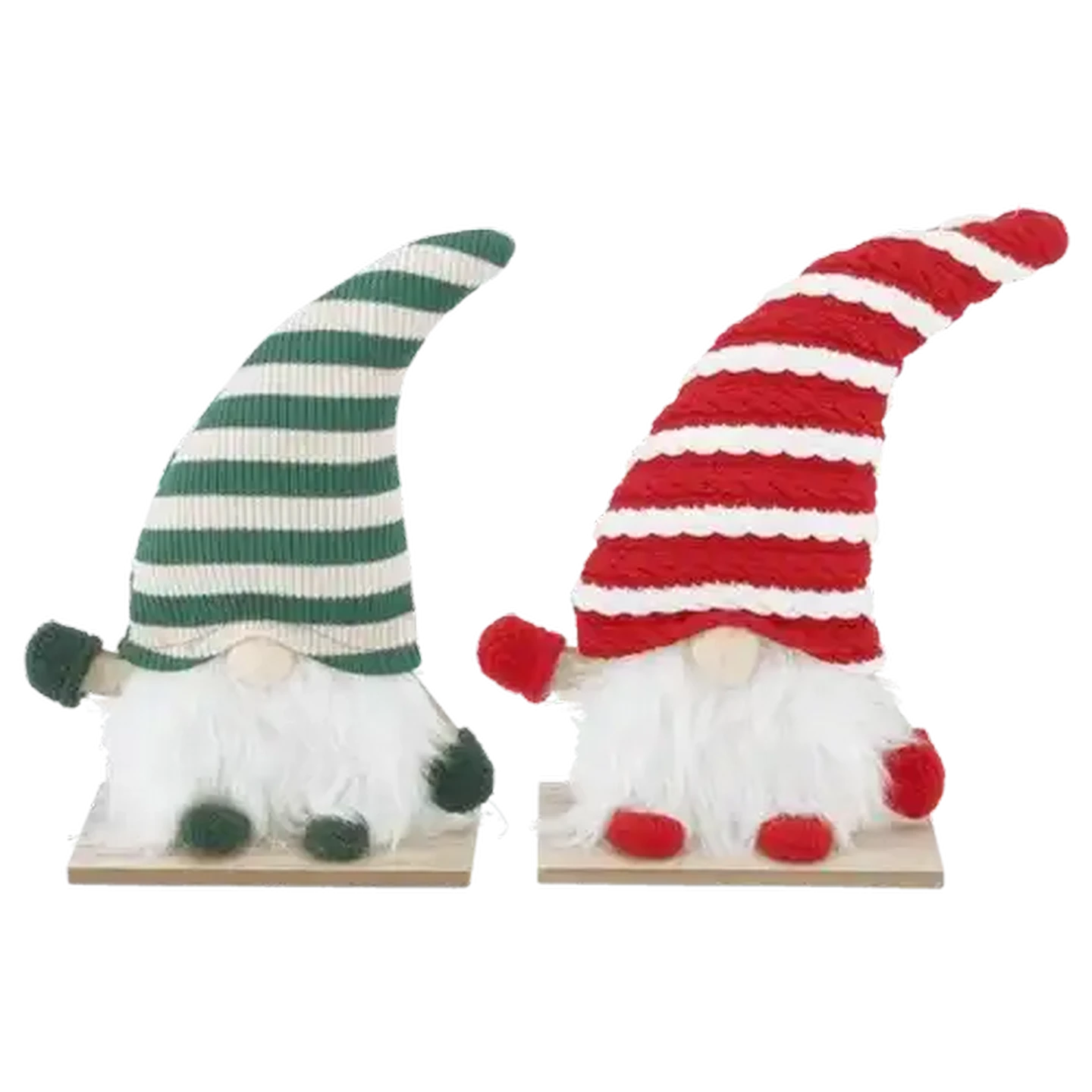 Image of Santa's Choice Wooden Tabletop Decoration 22cm (Colour May Vary)
