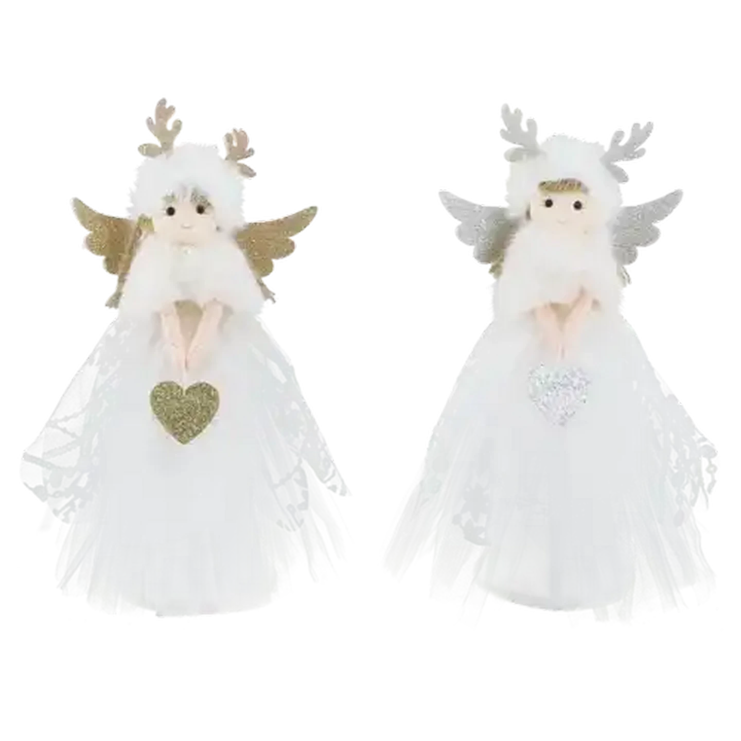 Image of Santa's Choice Angel Tree Top Christmas Decoration (Design May Vary)