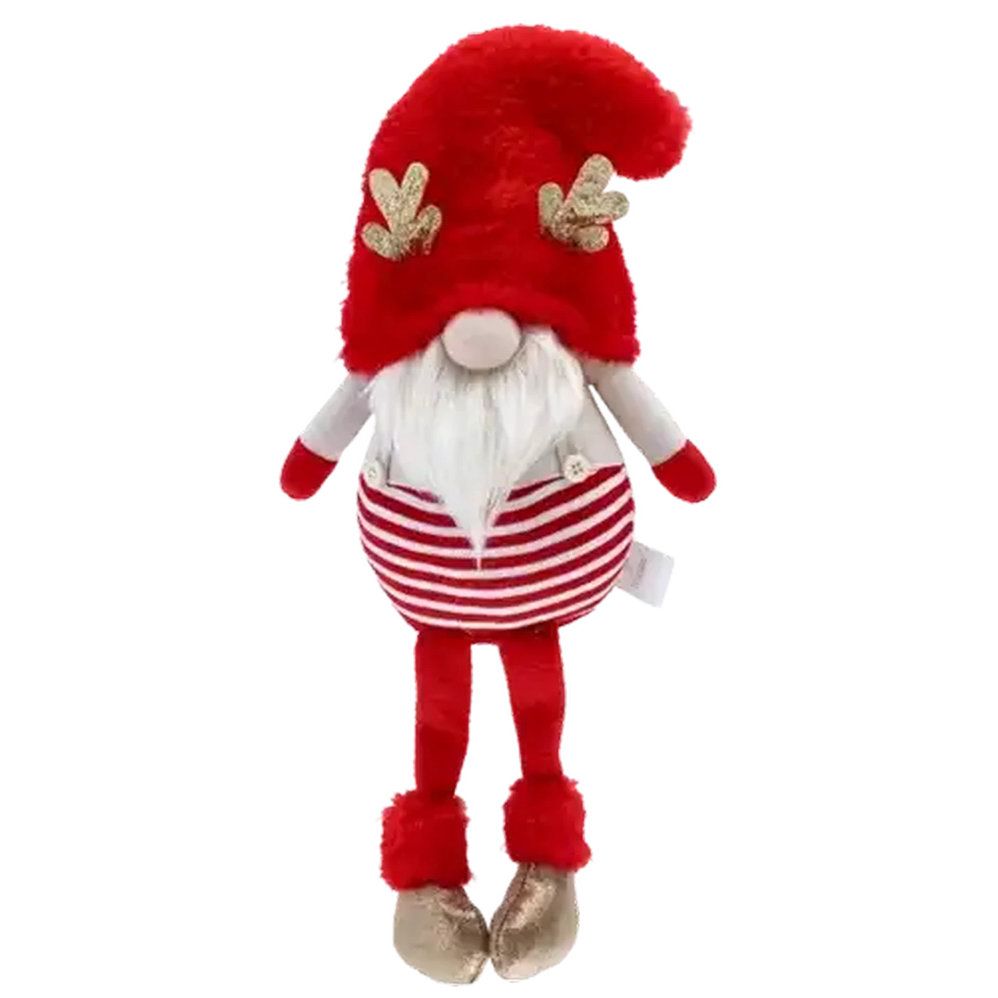 Image of Santa's Choice Fabric Gnome with Long Legs 42cm