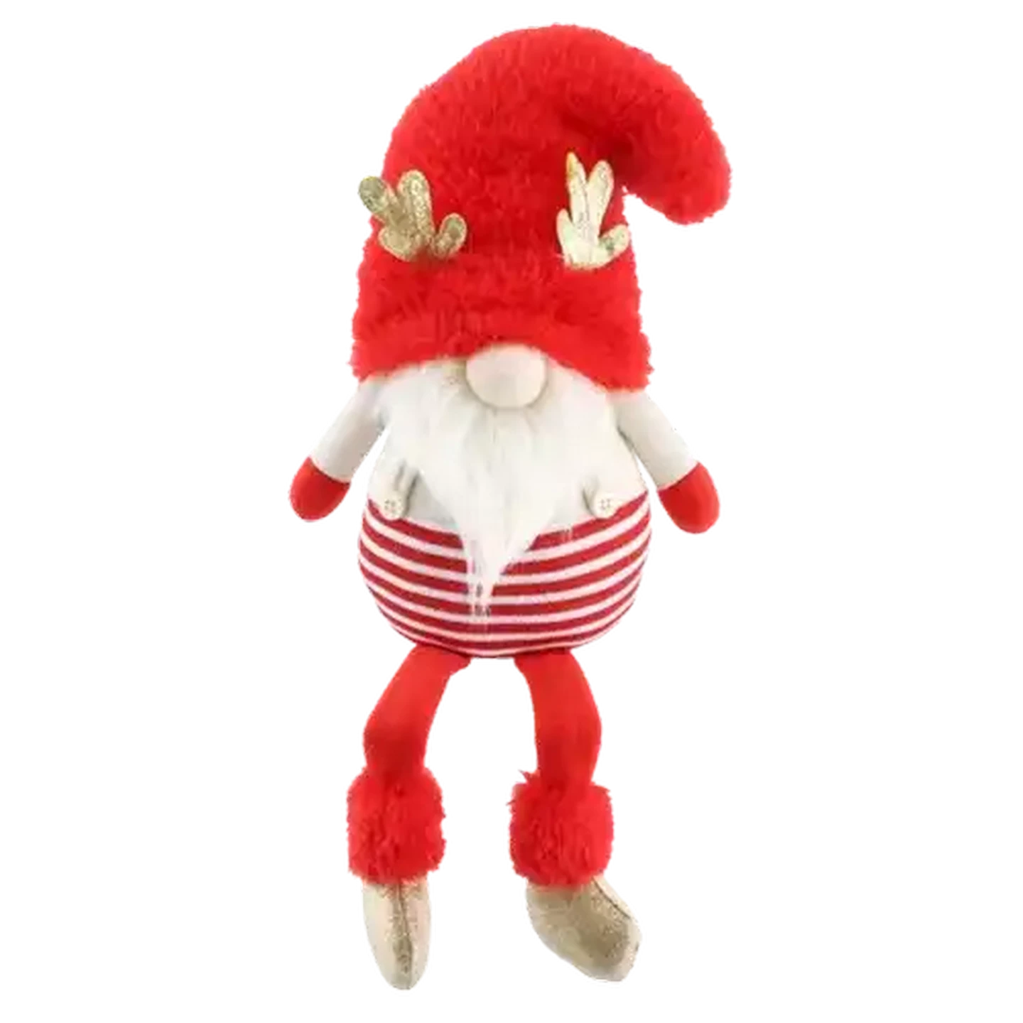 Image of Santa's Choice Fabric Gnome with Long Legs 42cm