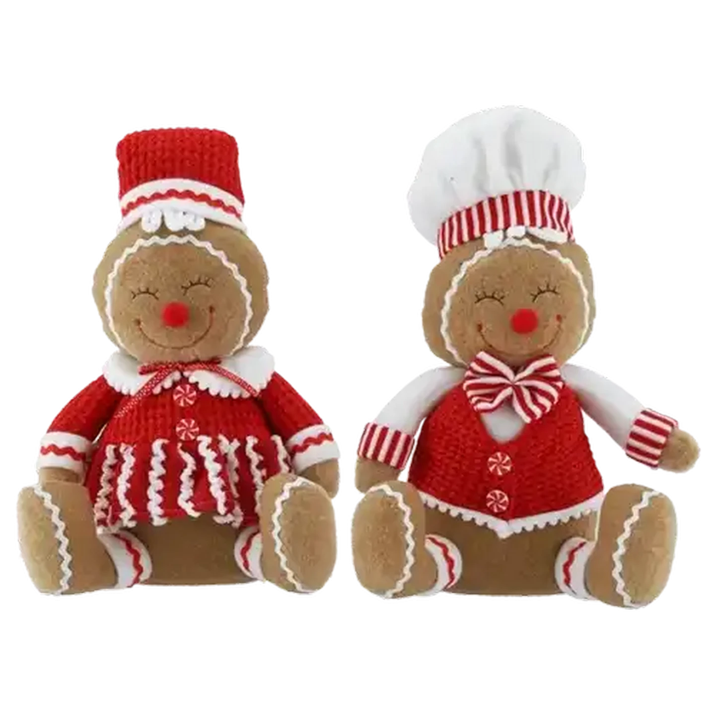 Image of Santa's Choice Sitting Gingerbread Figurines 30cm (Design May Vary)