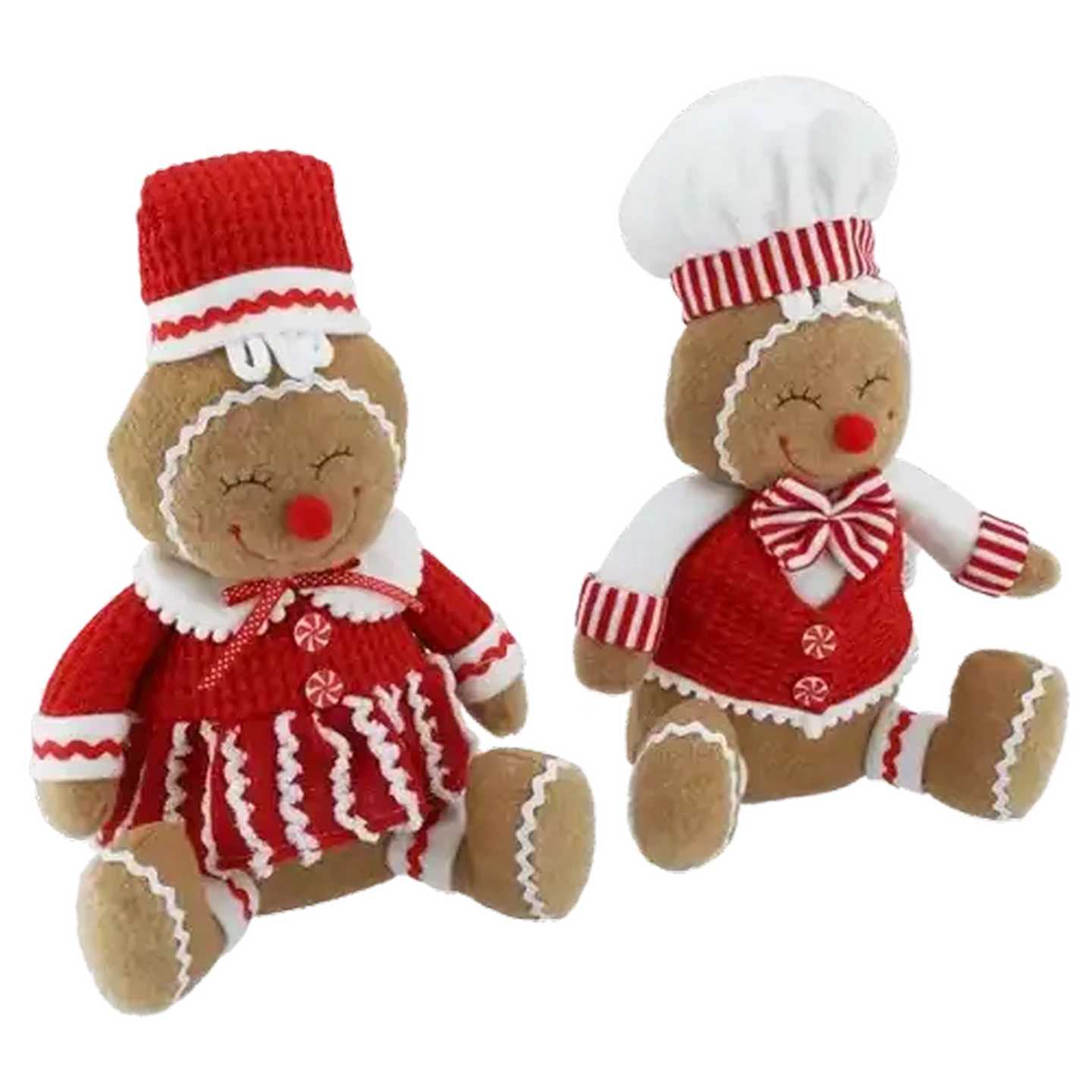 Image of Santa's Choice Sitting Gingerbread Figurines 30cm (Design May Vary)
