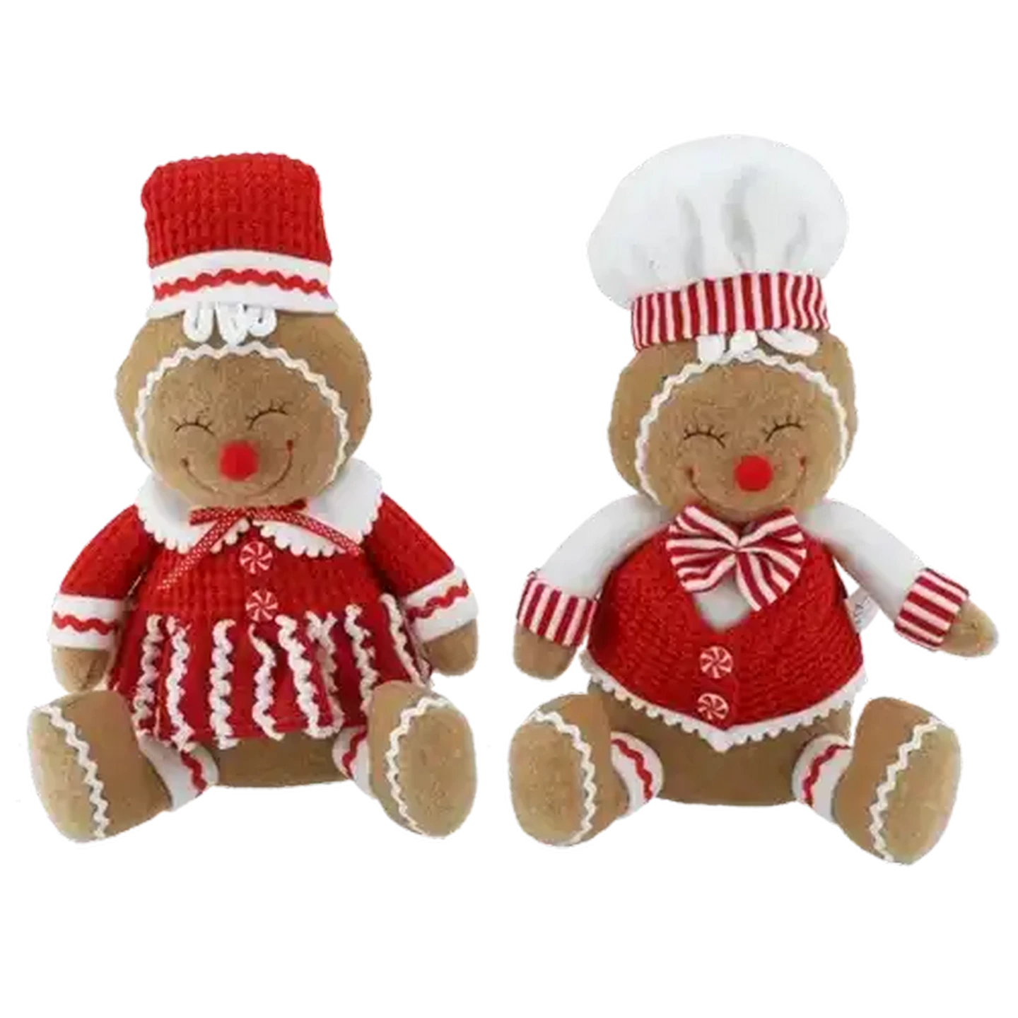 Image of Santa's Choice Sitting Gingerbread Figurines 30cm (Design May Vary)