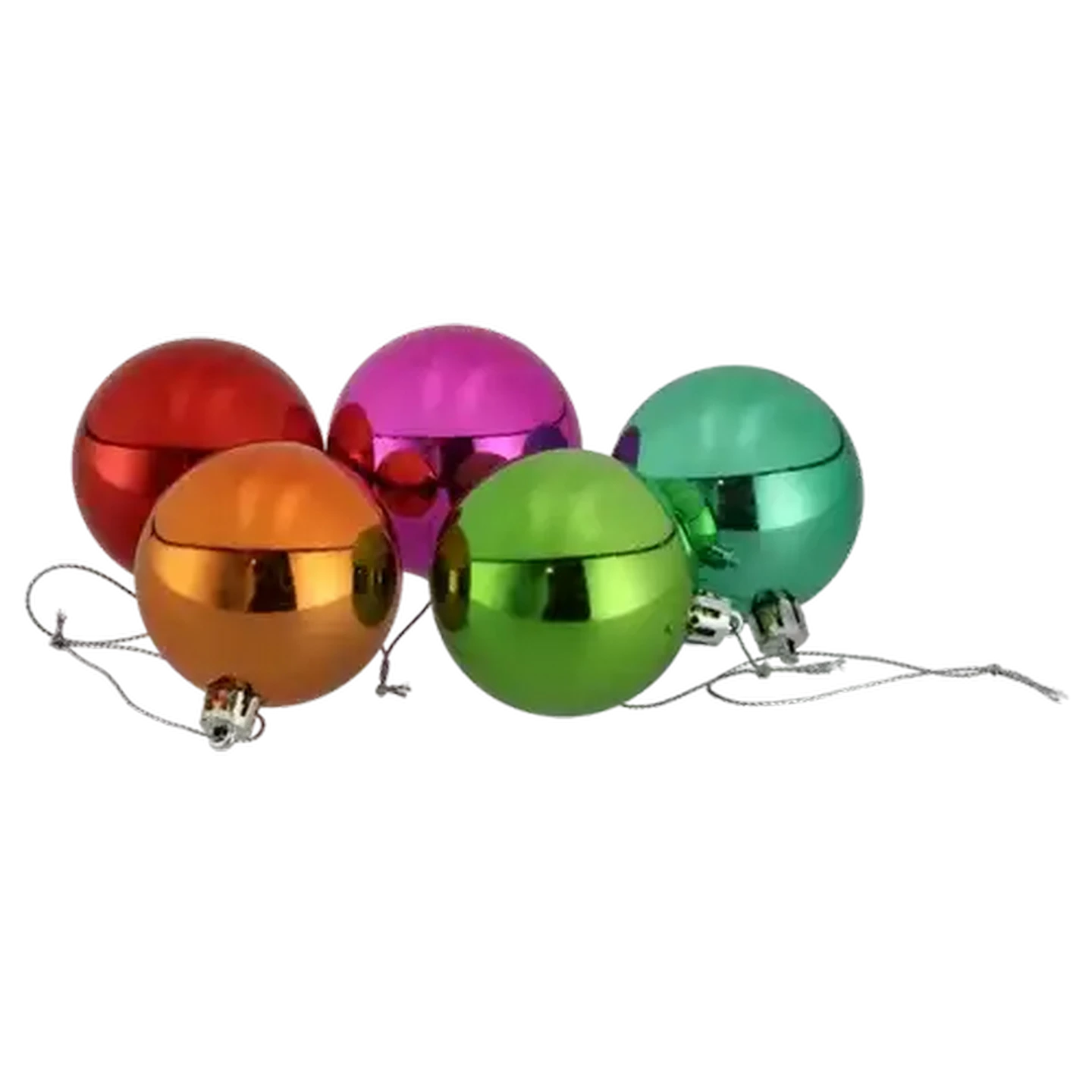 Image of Santa's Choice Christmas Baubles 60mm 50 Piece