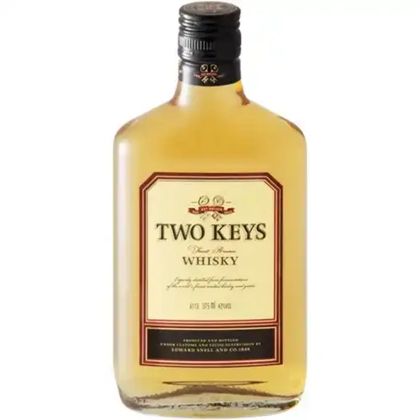 ウイスキー  Blended Whisky Checkers Sixty60 | Two Keys Whisky Bottle 375ml