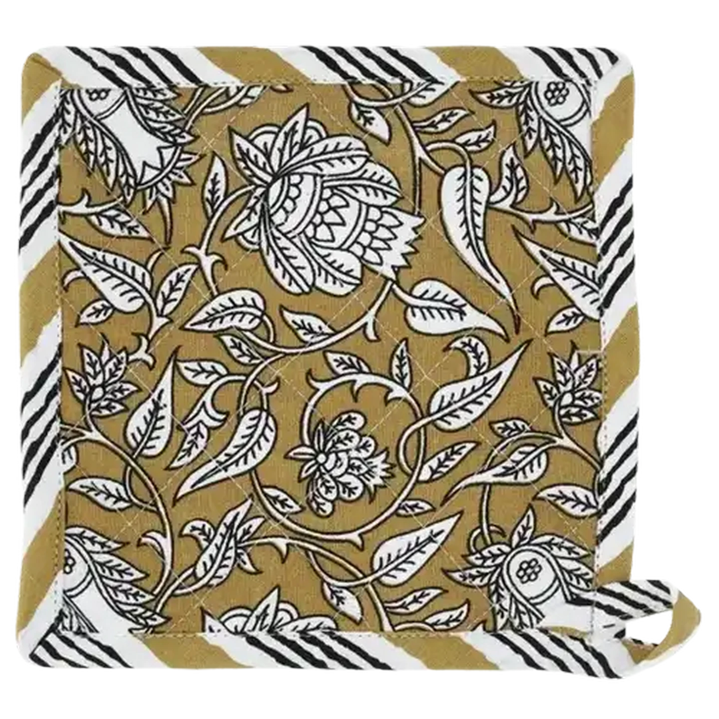 Image of Essentials Mustard Mayfair Pot Holder 20 x 20cm
