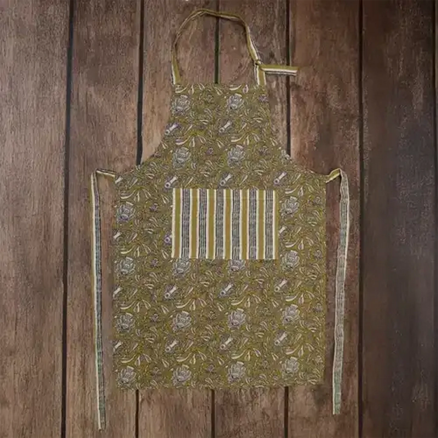 Image of Essentials Mustard Mayfair Apron 60 x 90cm