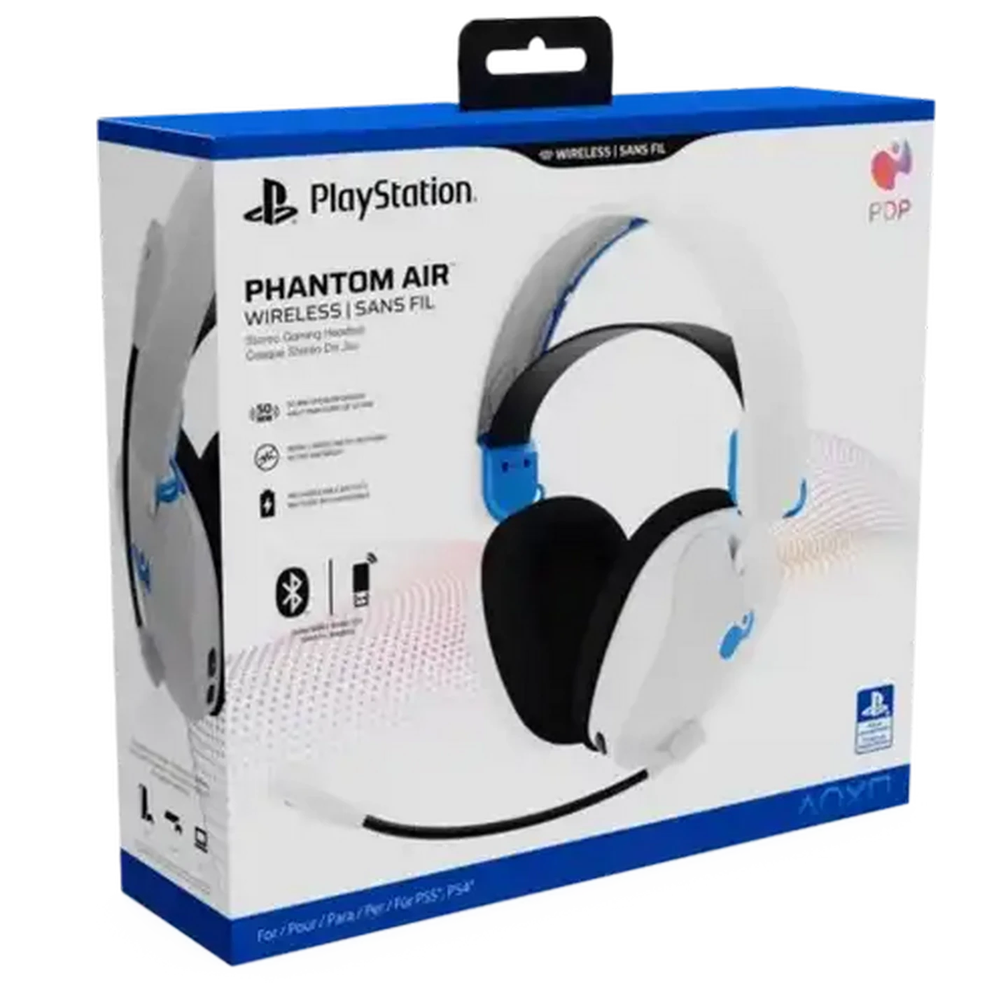 Image of PDP Phantom Air Wireless PS5 Headset White