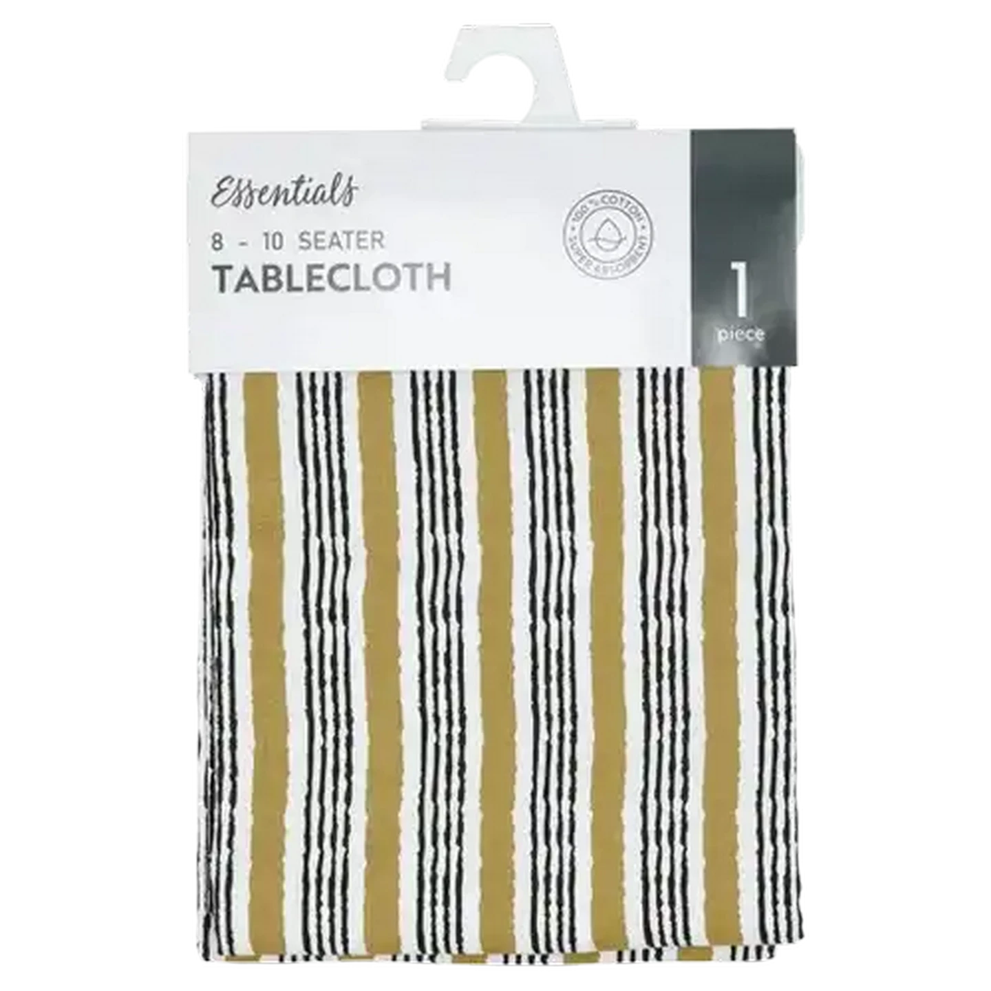 Image of Essentials Mustard Mayfair Table Cloth 160 x 220cm