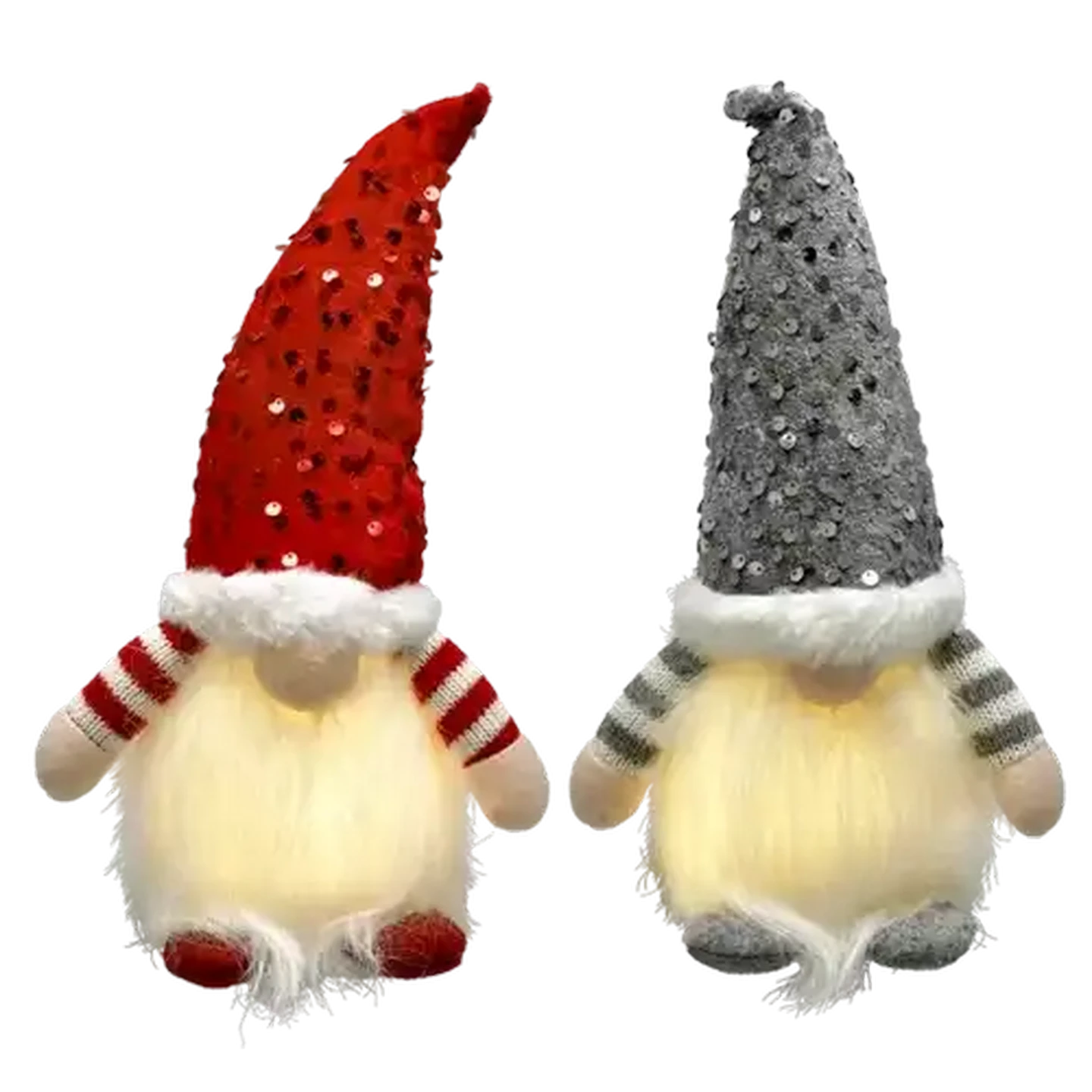 Image of Christmas Gnome Battery Operated with LED Light (Colour May Vary)