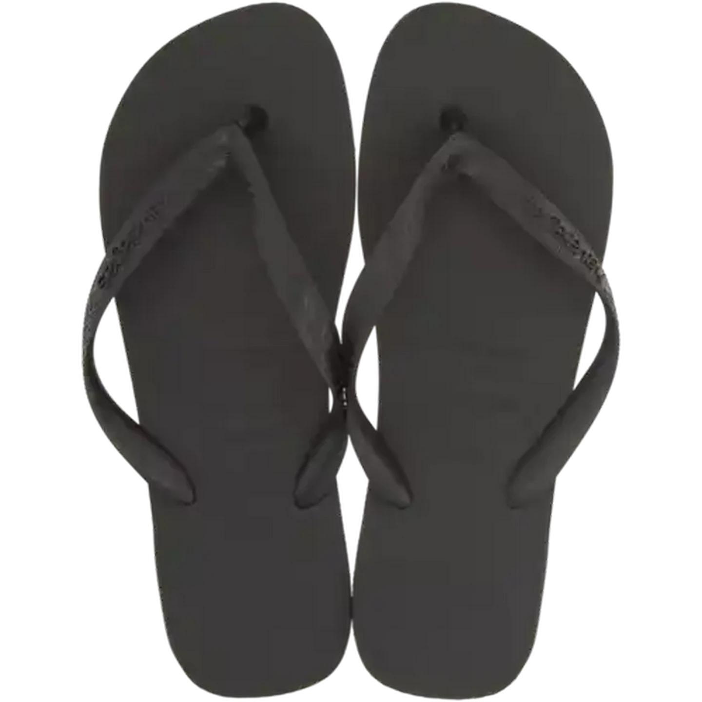 Image of Havaianas Unisex Top Black Sandals 41/42 (Size 8)