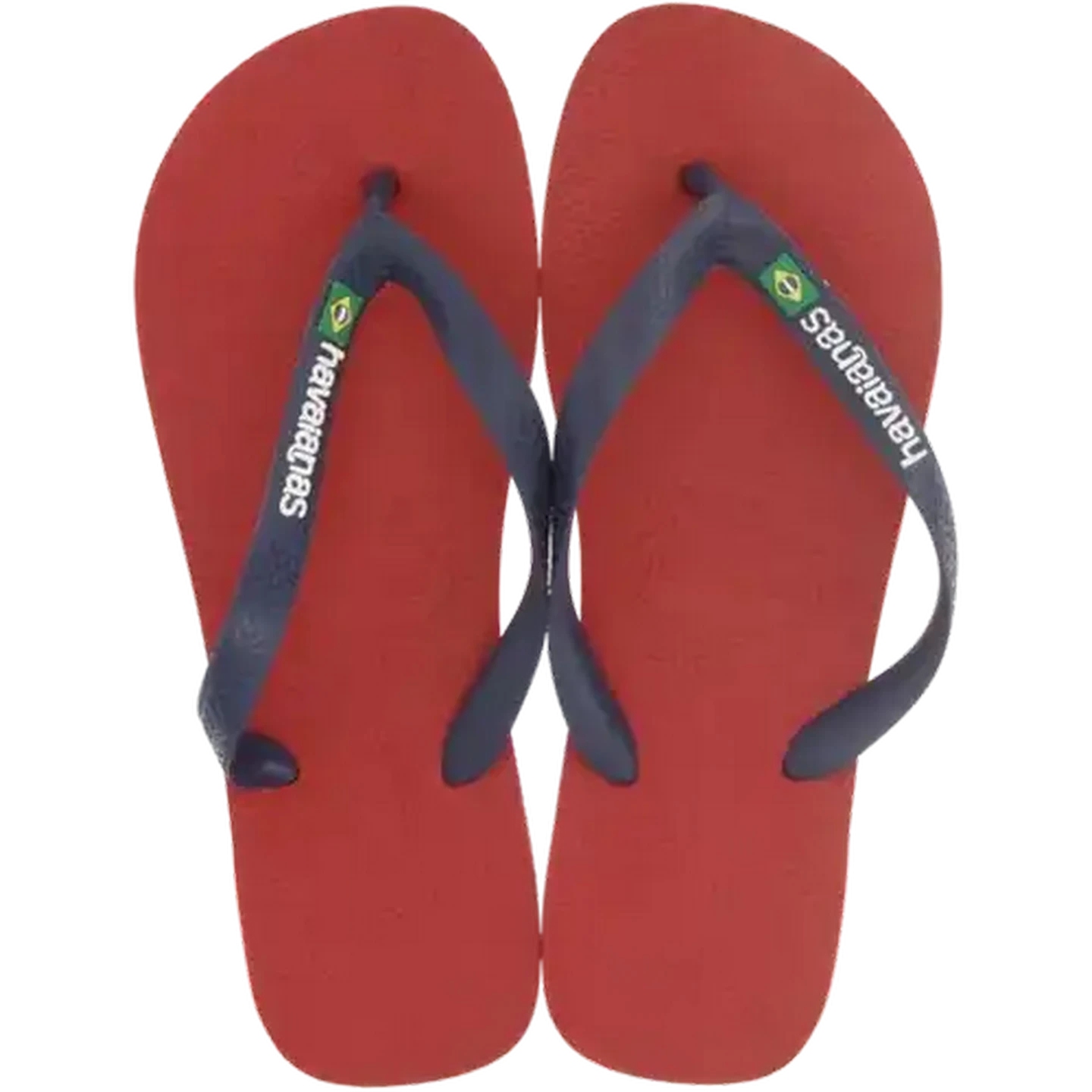 Image of Havaianas Unisex Slim Sandals Brazil Red Size 43/44