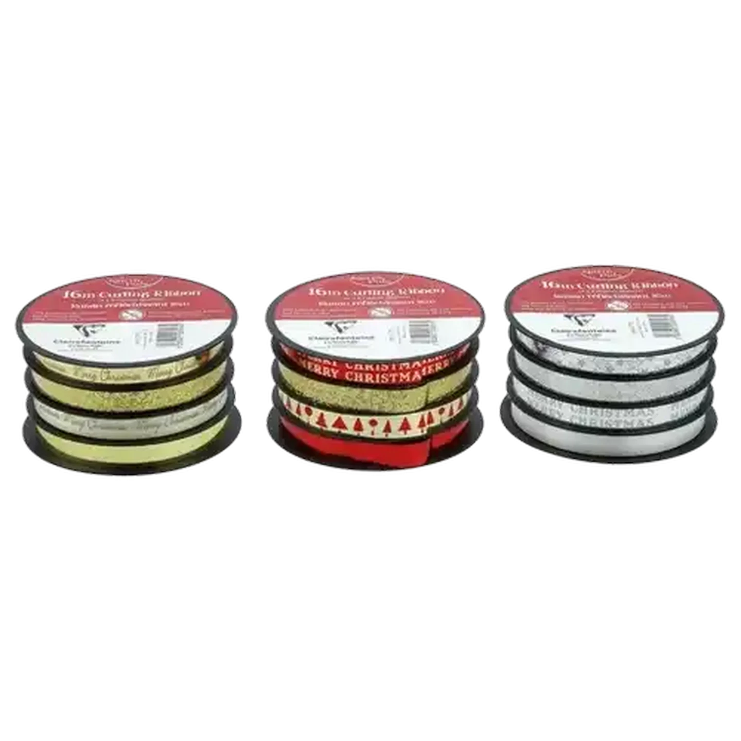 Image of North Pole Curling Christmas Ribbon 4m (Colour May Vary)