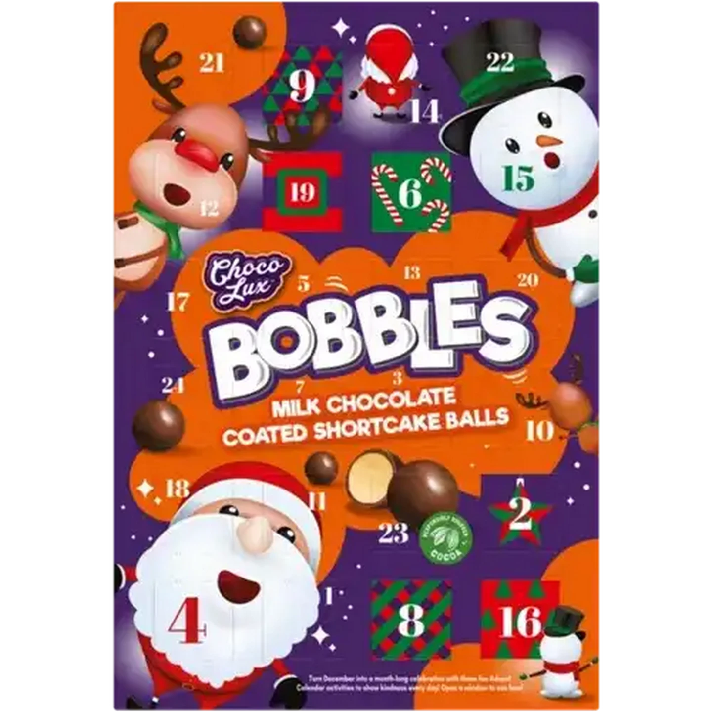 Checkers Sixty60 | Choco Lux Bobbles Christmas Advent Calendar 100g