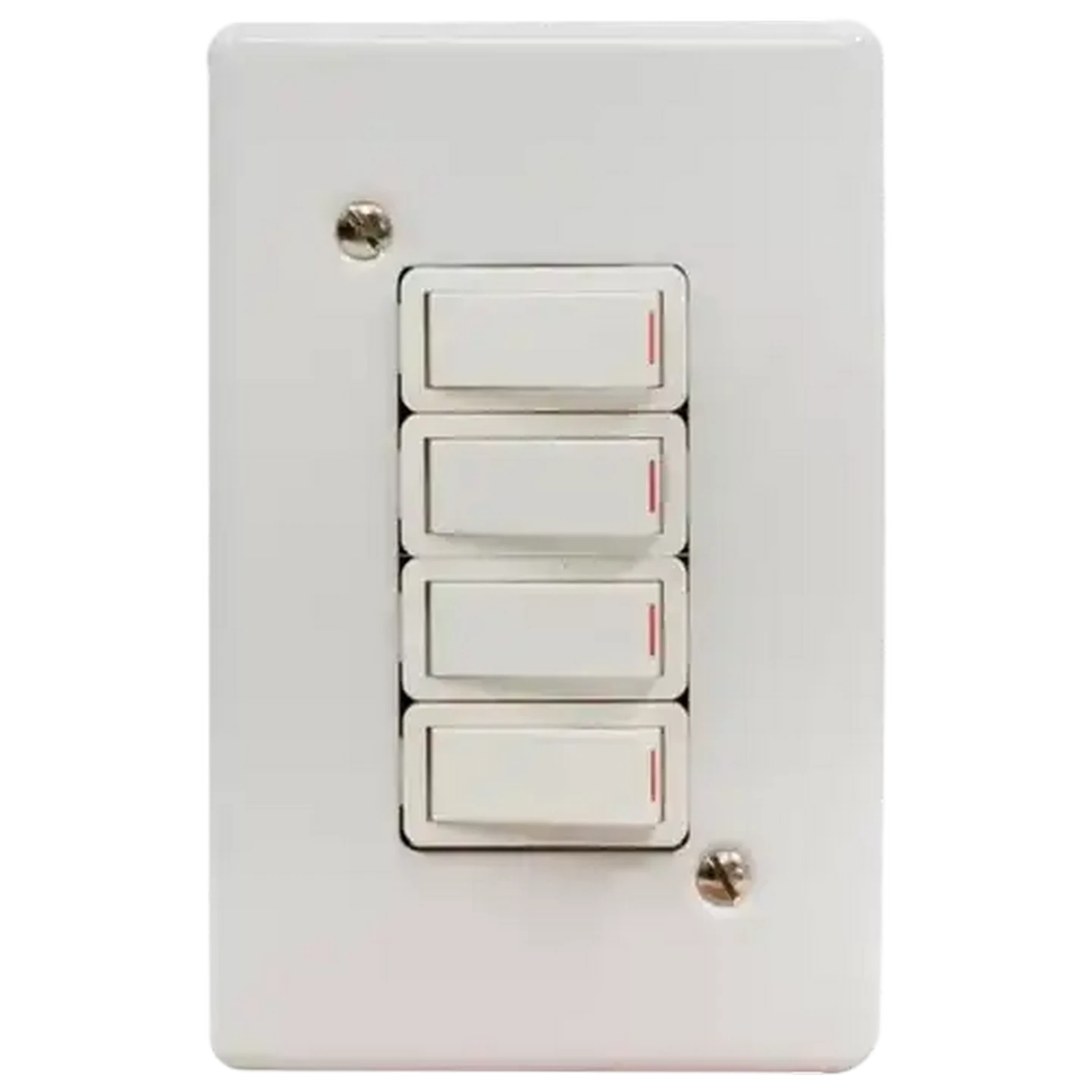 Image of Crabtree 4 Lever Switch 1 Way 4x2