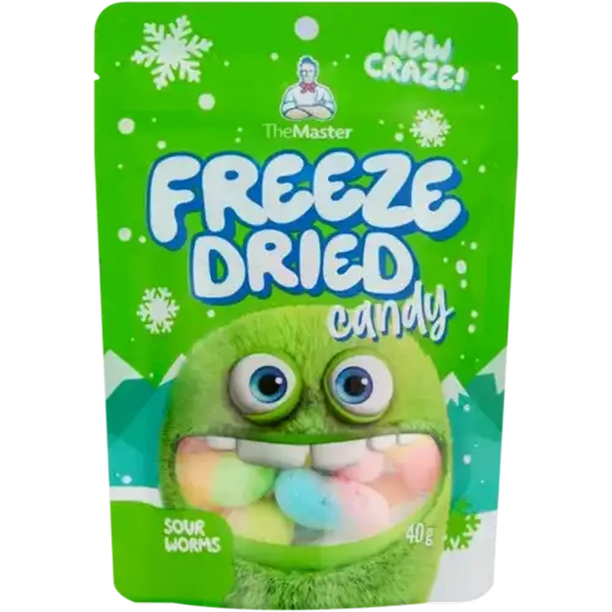 Checkers Sixty60 | The Master Freeze Dried Candy Sour Worms 40g