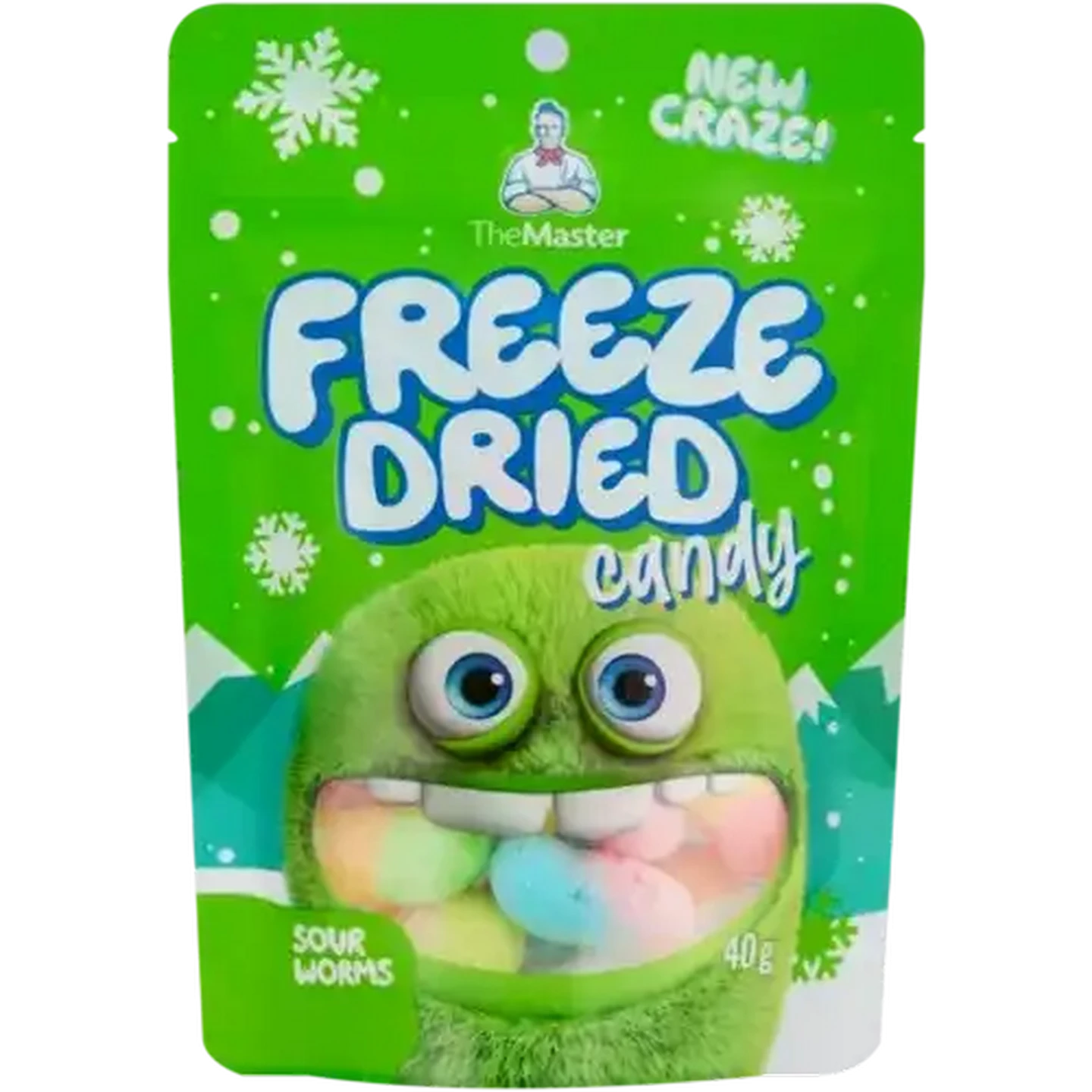 Checkers Sixty60 | The Master Freeze Dried Candy Sour Worms 40g