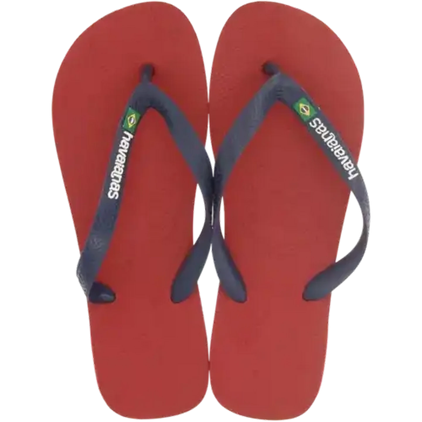 Image of Havaianas Unisex Slim Sandals Brazil Red Size 35/36