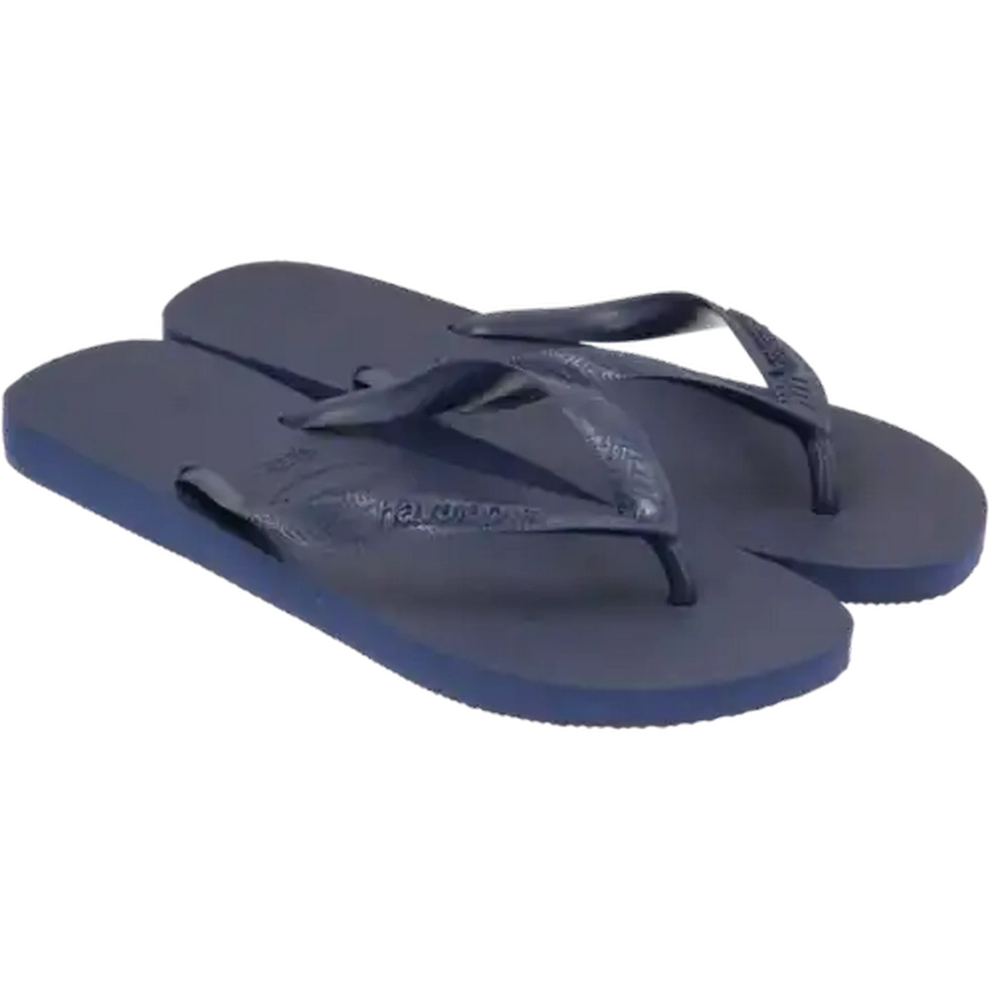Image of Havaianas Unisex Top Navy Blue Sandals 39/40 (Size 6/7)