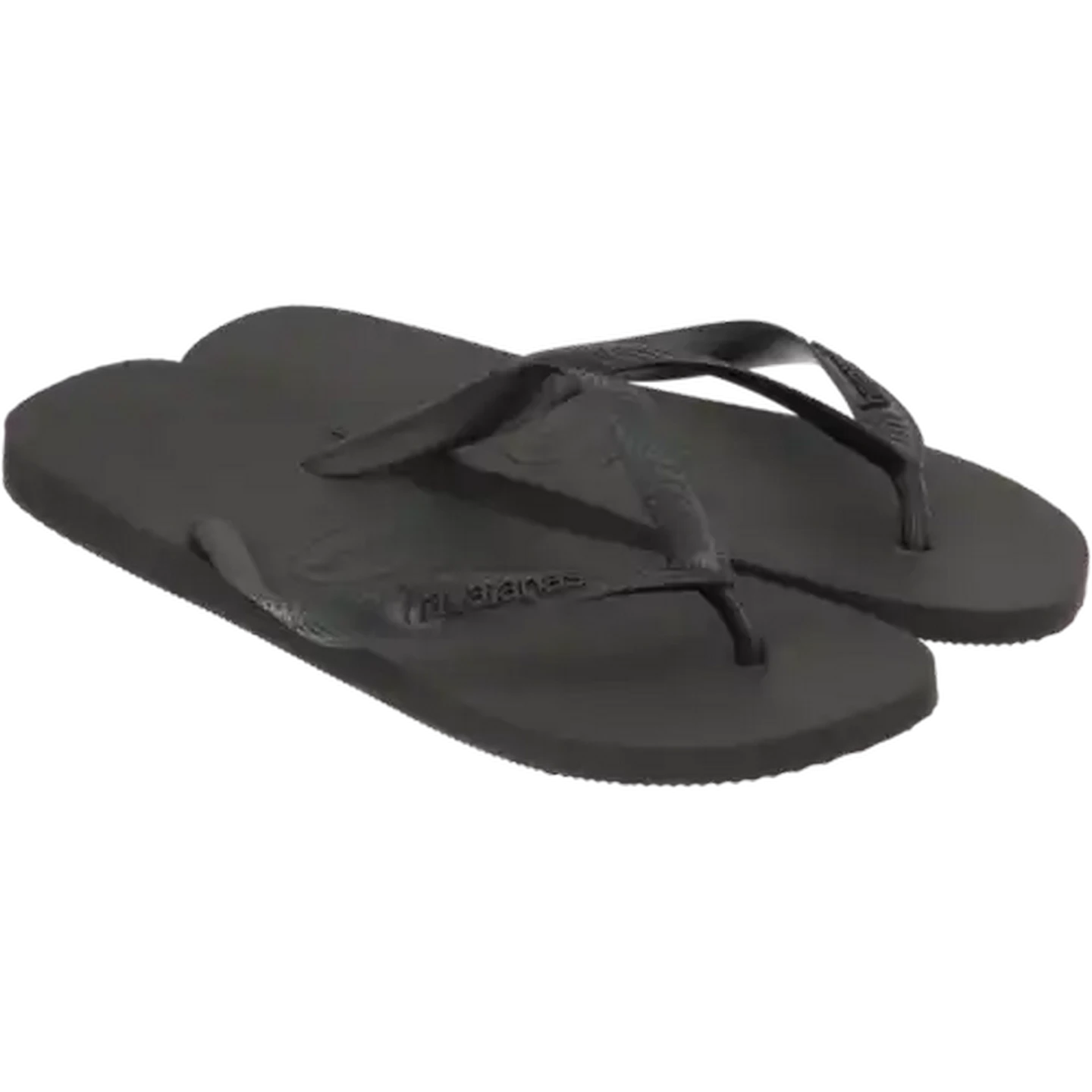 Image of Havaianas Unisex Top Black Sandals 43/44 (Size 9/10)
