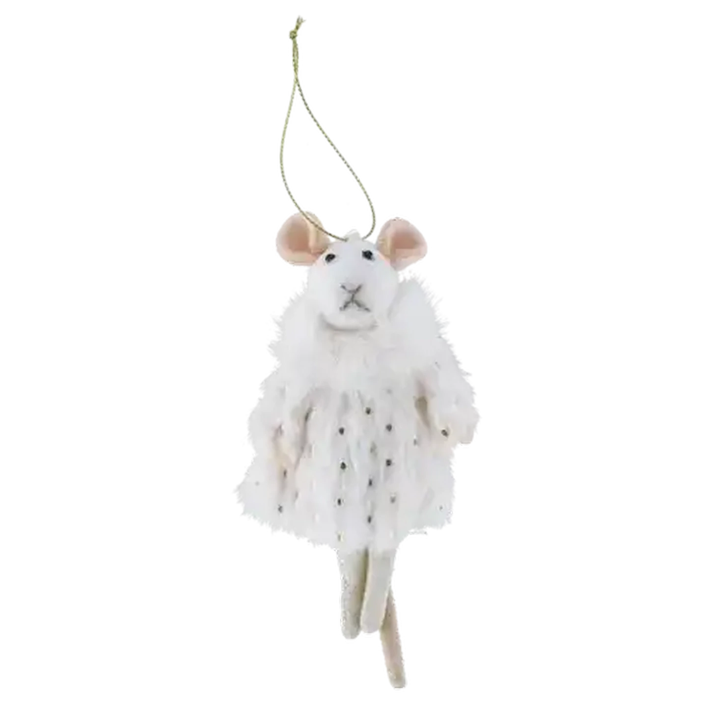 Image of Santa's Choice Mouse Christmas Tree Decoration 13cm