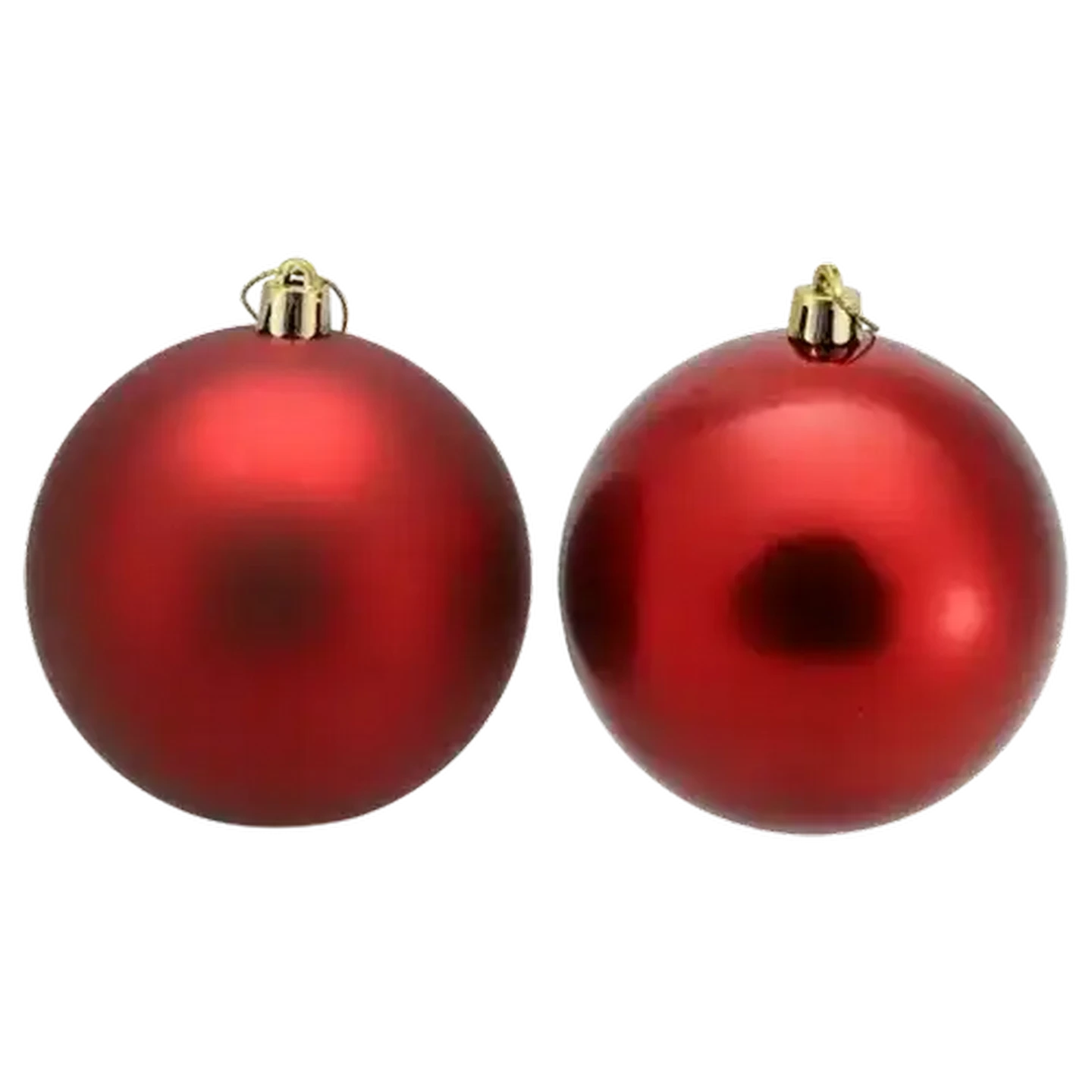 Image of Santa's Choice Red Bauble 90mm (Type May Vary)