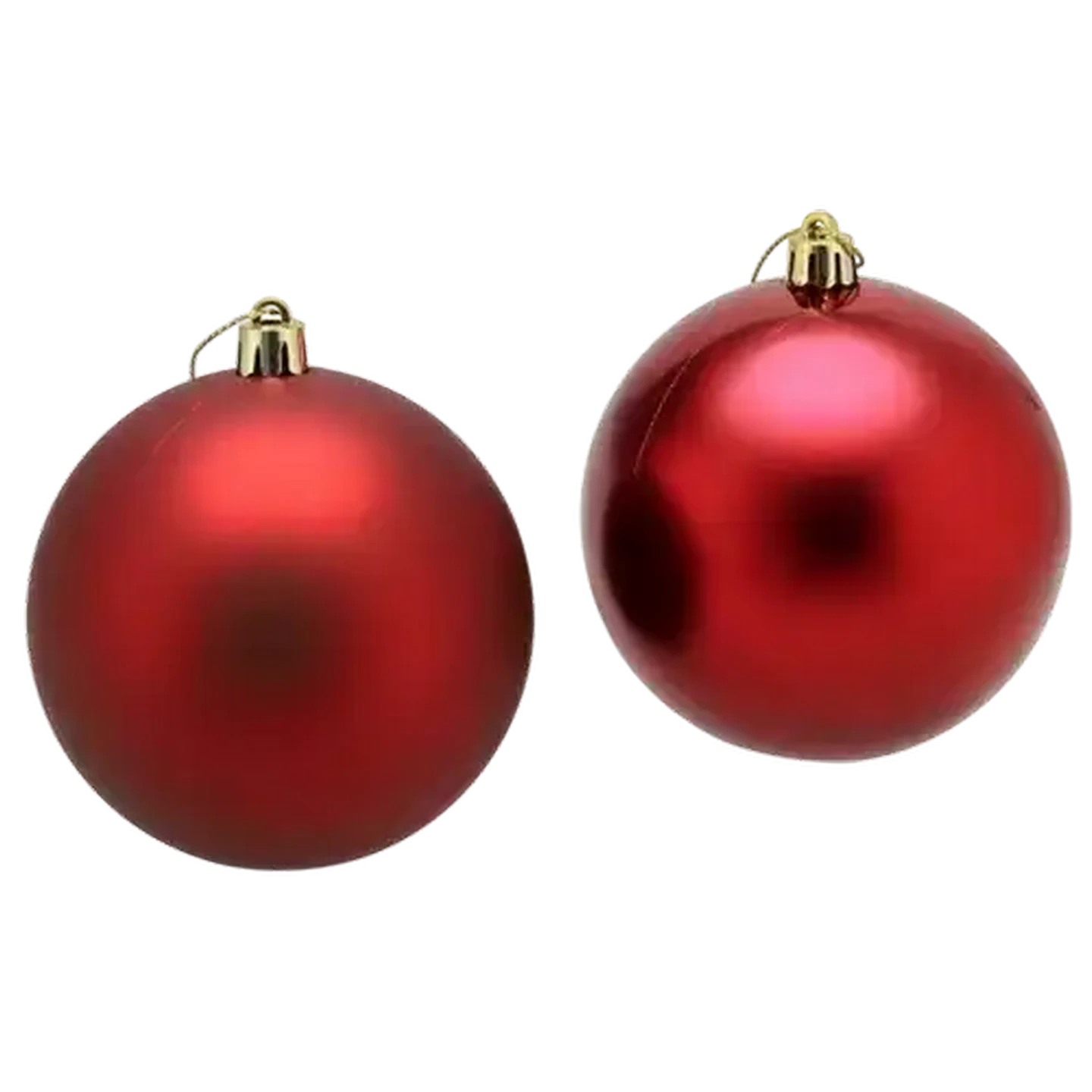 Image of Santa's Choice Red Bauble 90mm (Type May Vary)