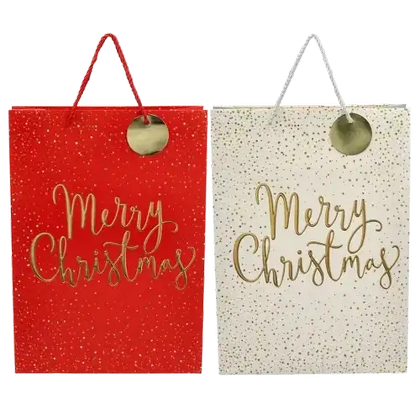 Image of Christmas Large Foil Gift Bag (Colour May Vary)