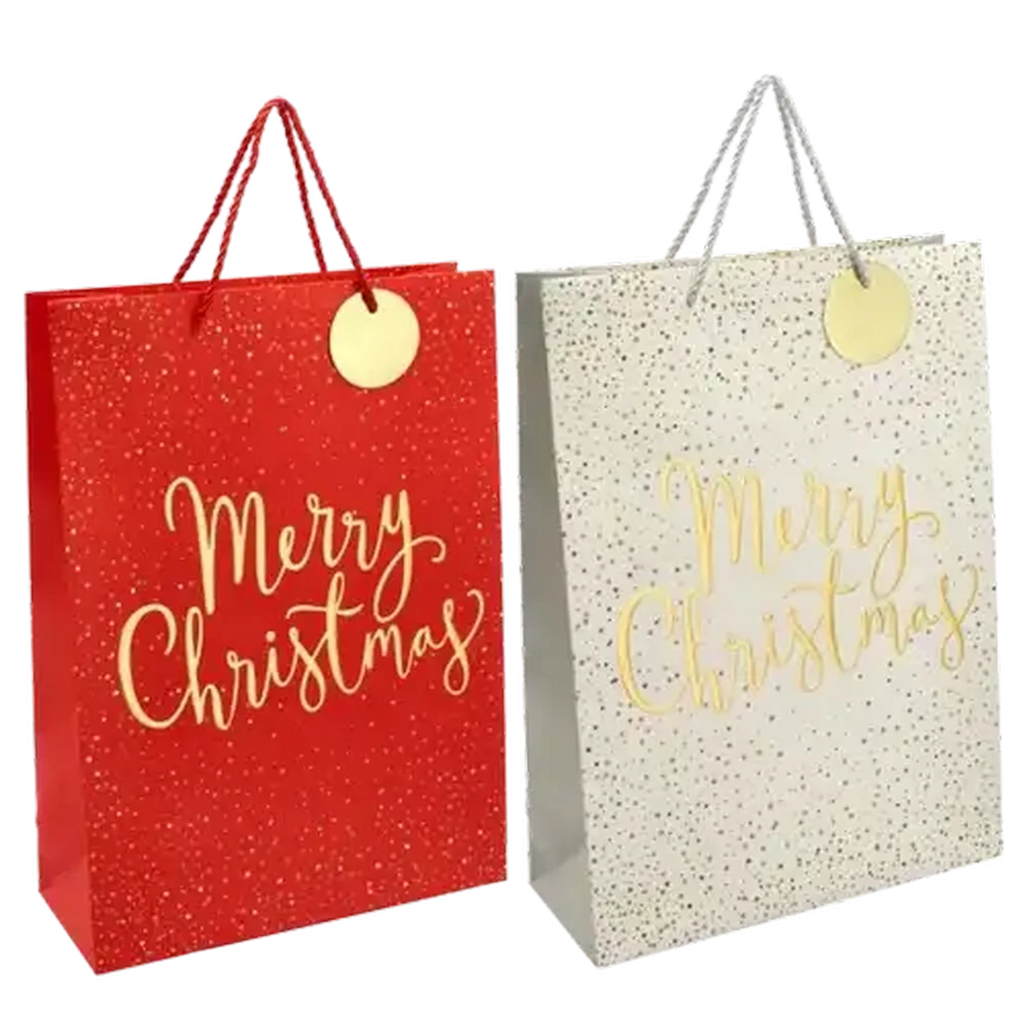 Image of Christmas Large Foil Gift Bag (Colour May Vary)