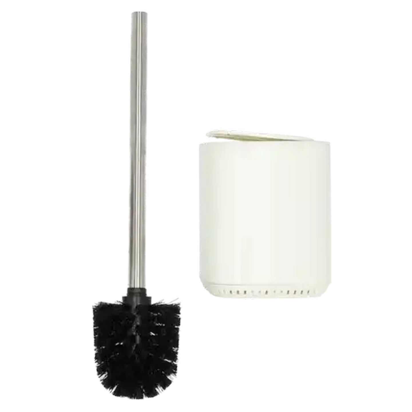 Image of Auto Lid Toilet Brush Set (Colour May Vary)