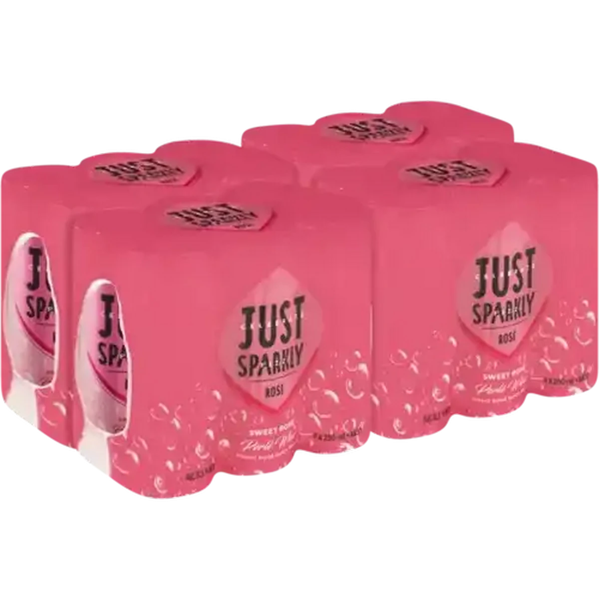 Shoprite ZA | Just Wine Sweet Rosé Perlé Wine Cans 24 x 250ml
