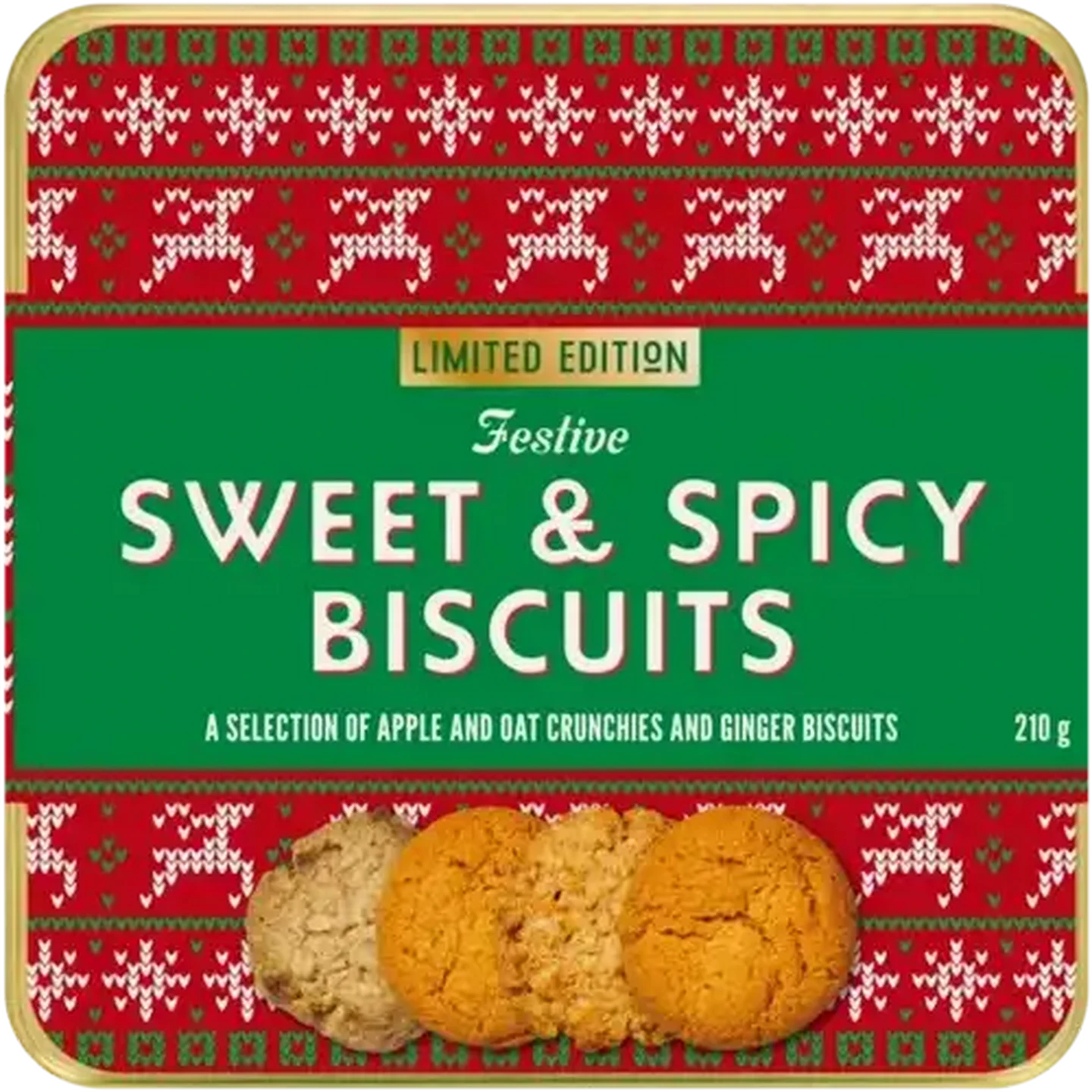 Checkers Sixty60 | Limited Edition Festive Sweet & Spicy Biscuits 210g