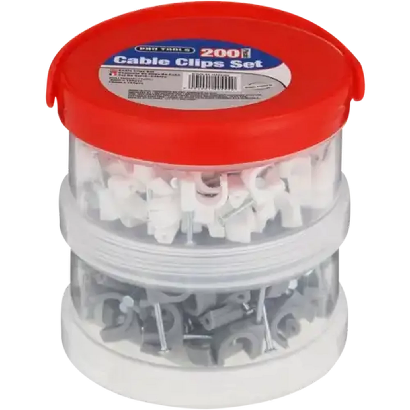 Image of Pro Tools Cable Clip Set 200 Pieces