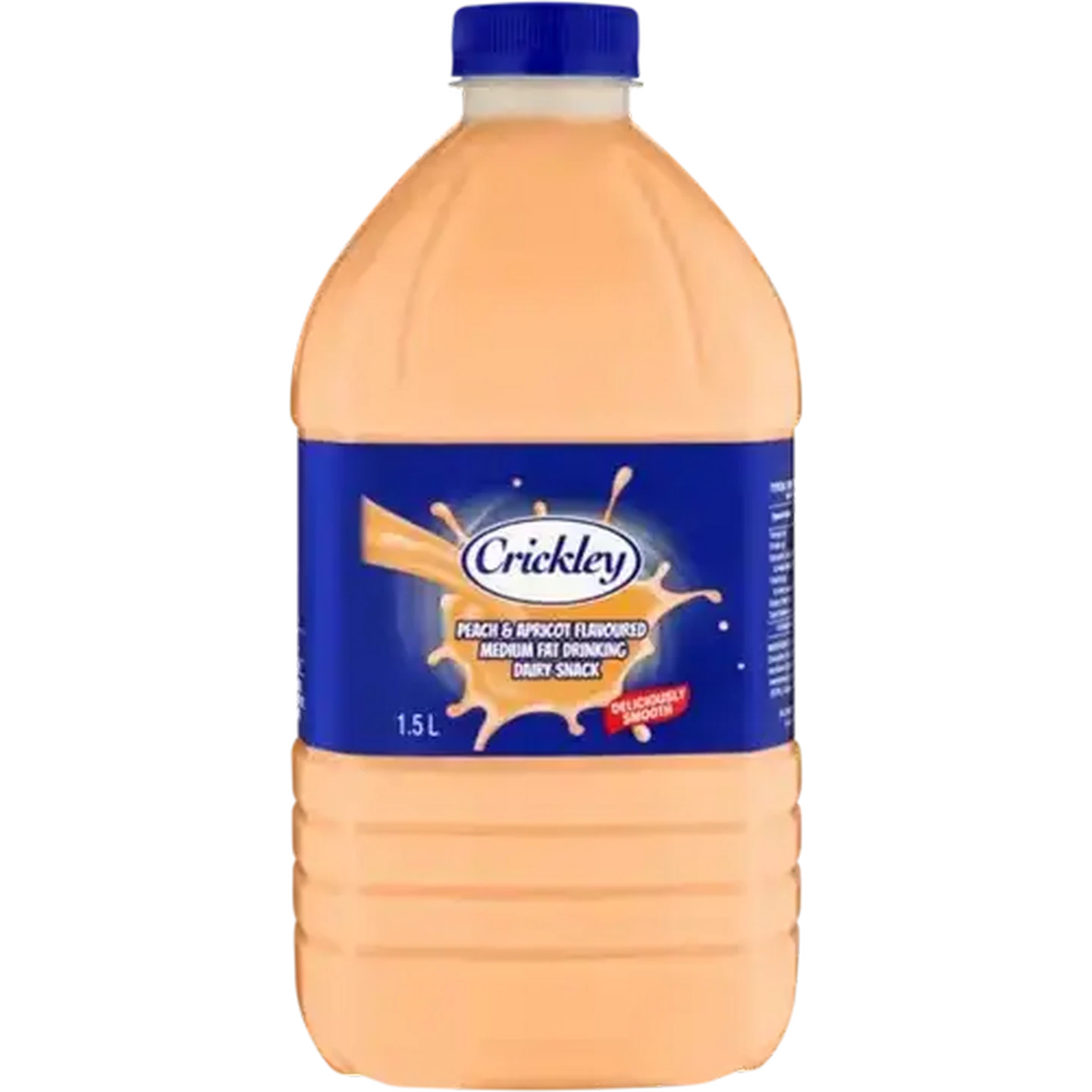 Image of Crickley Peach & Apricot Flavoured Medium Fat Drinking Dairy Snack 1.5L