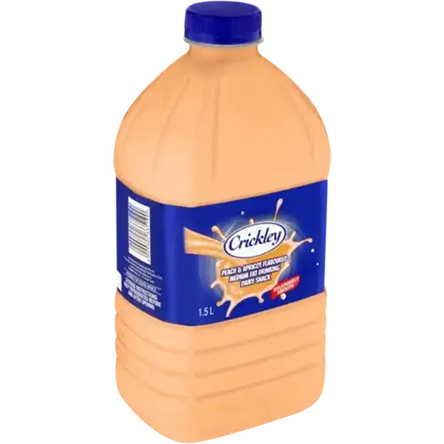 Image of Crickley Peach & Apricot Flavoured Medium Fat Drinking Dairy Snack 1.5L