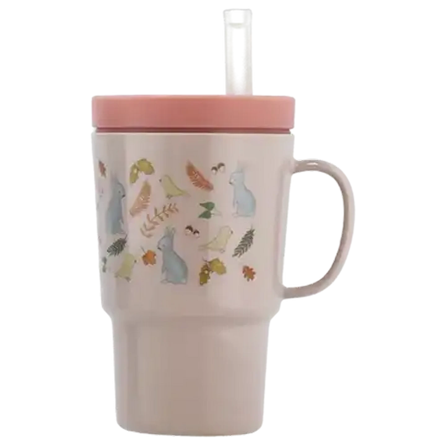 Image of Jolly Tots Straw Sipper with Handle 250ml (Design May Vary)
