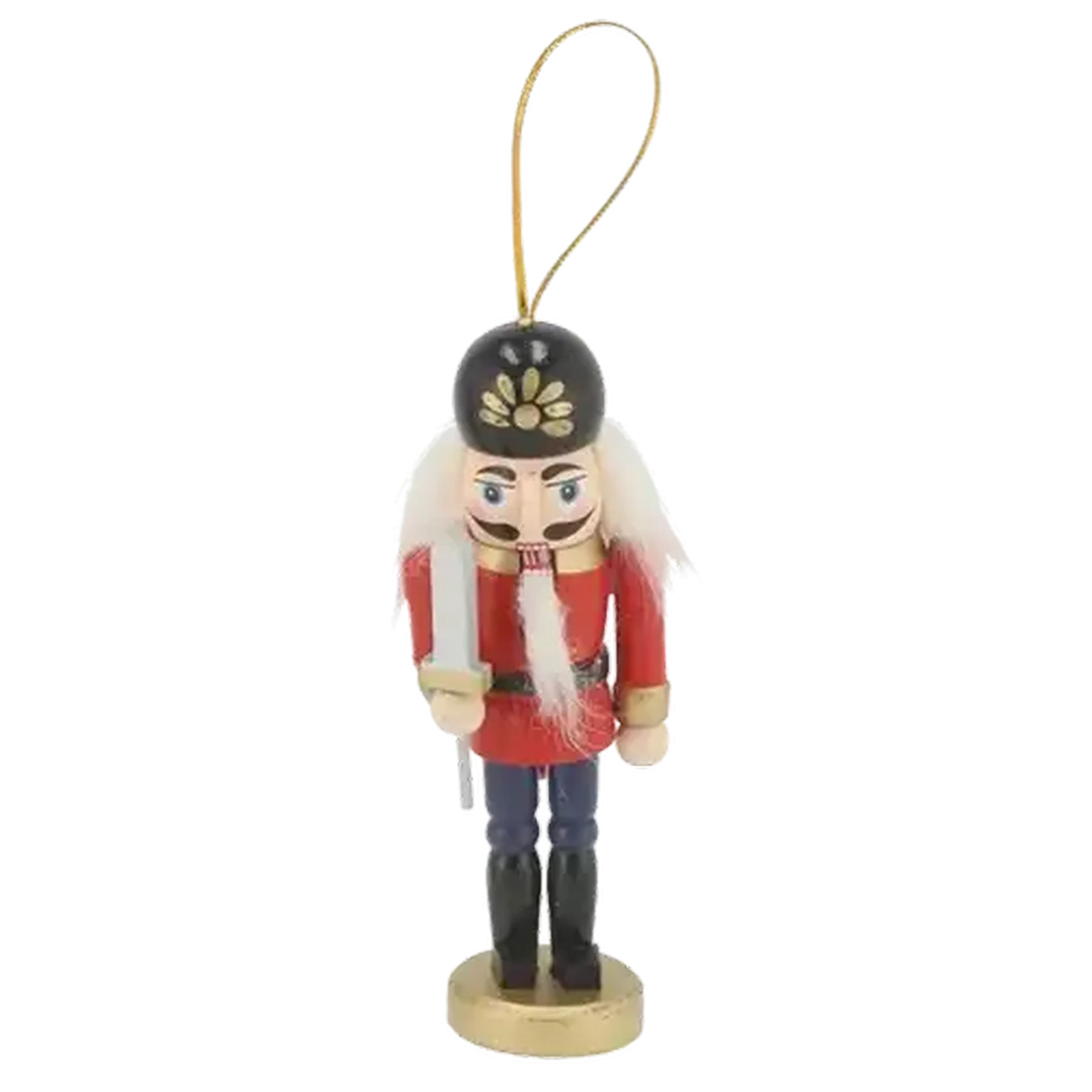 Image of Santa's Choice Christmas Nutcracker 13cm Tree Decoration 3 Piece
