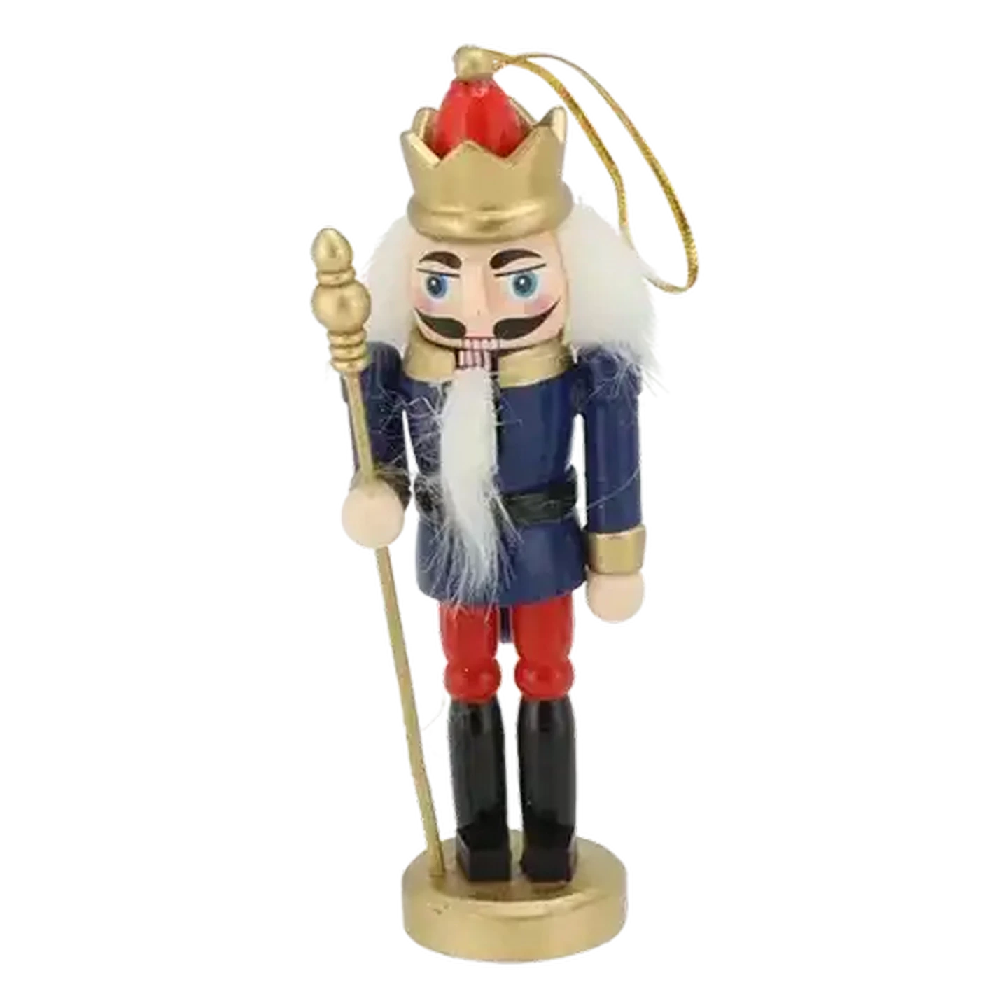 Image of Santa's Choice Christmas Nutcracker 13cm Tree Decoration 3 Piece