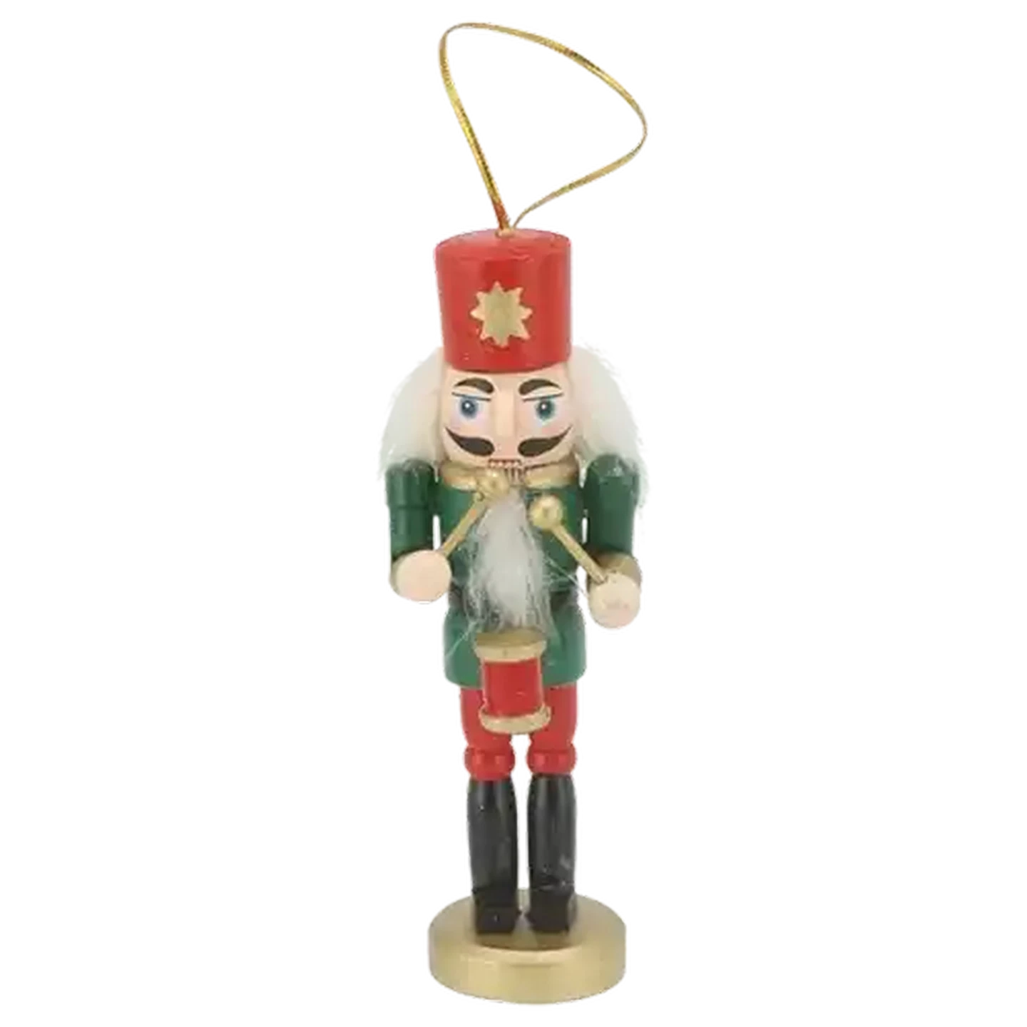 Image of Santa's Choice Christmas Nutcracker 13cm Tree Decoration 3 Piece