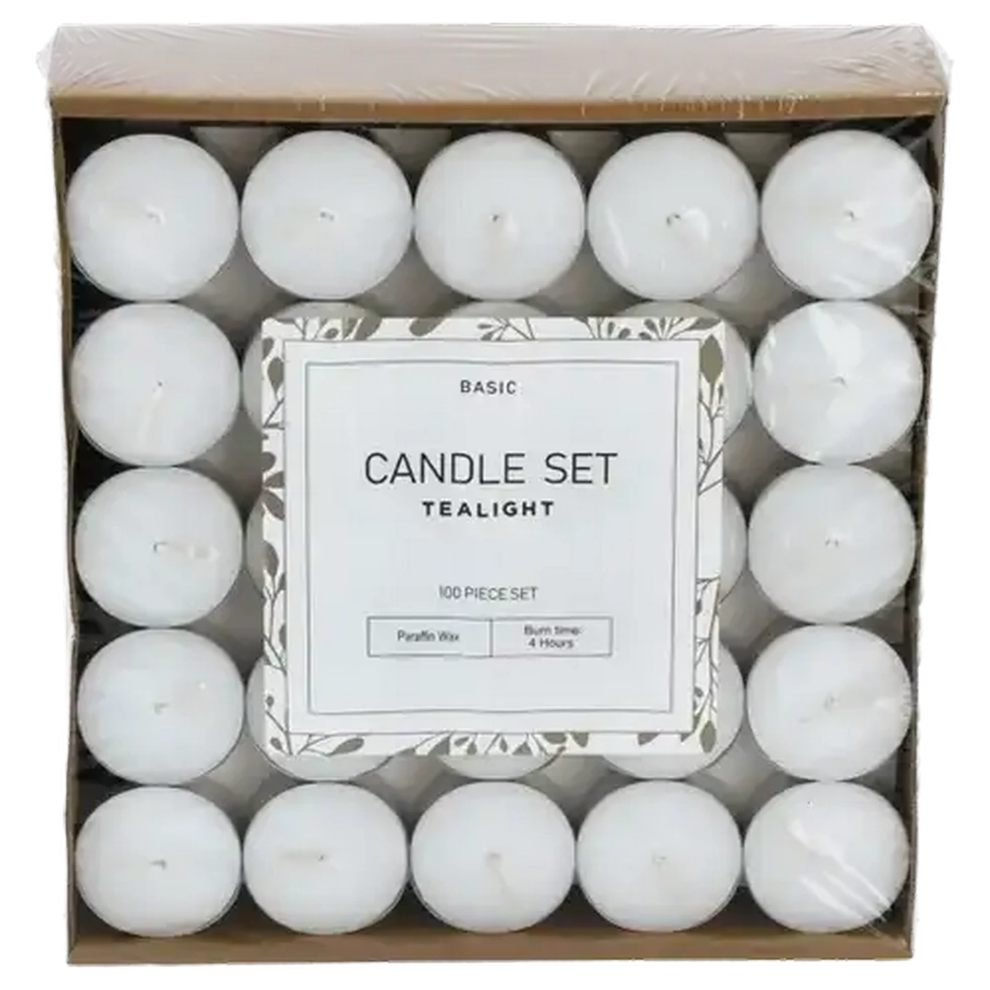 Checkers Sixty60 | Basic Tealight Candle Set 100 Piece