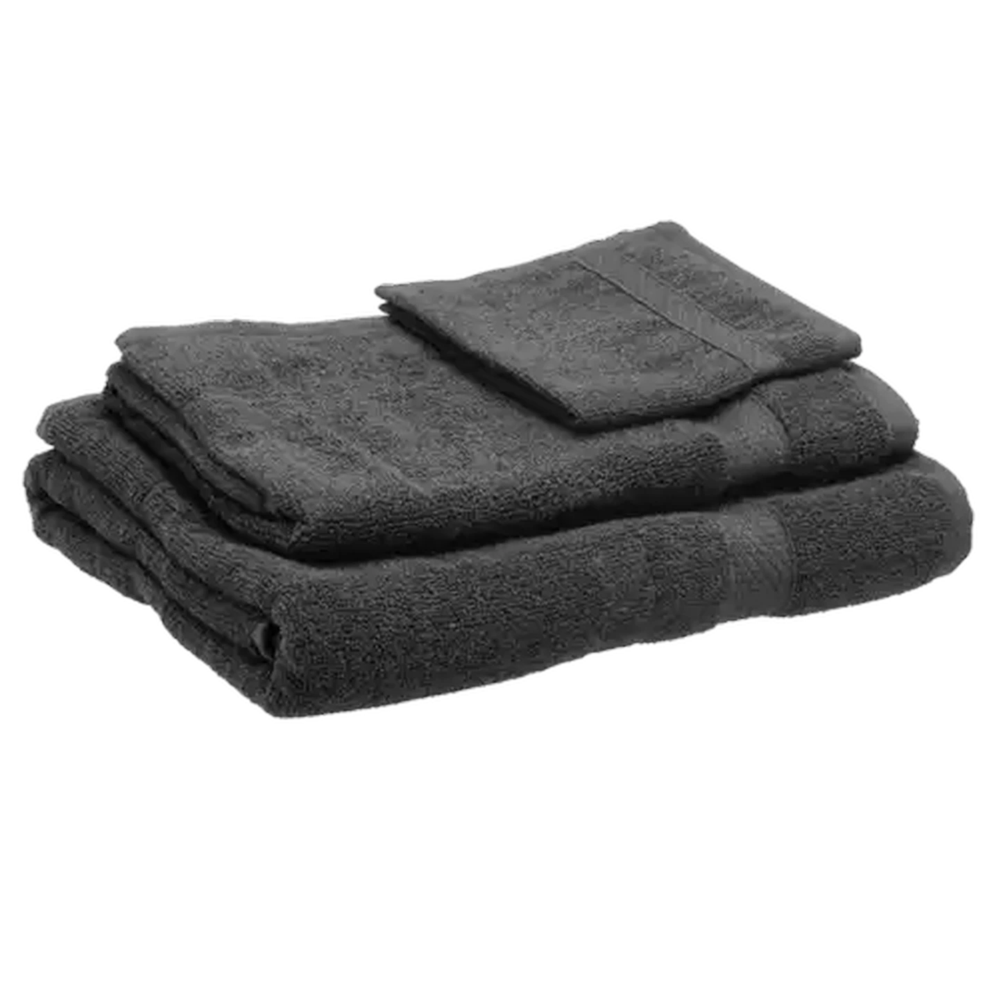 Image of Essentials Grey Bath Towel Set