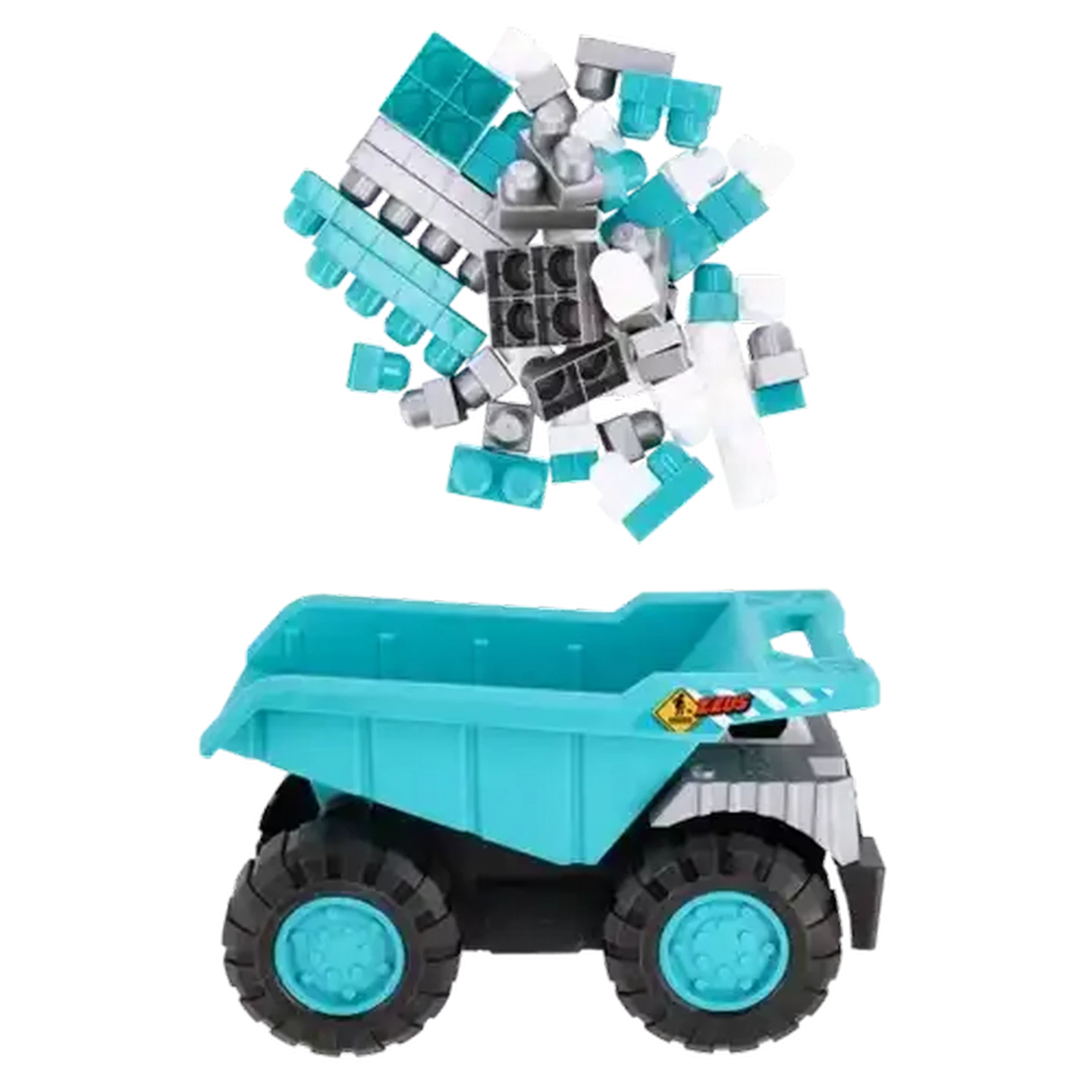 Checkers Sixty60 | Zeus Turquoise and Grey Dumping Truck with