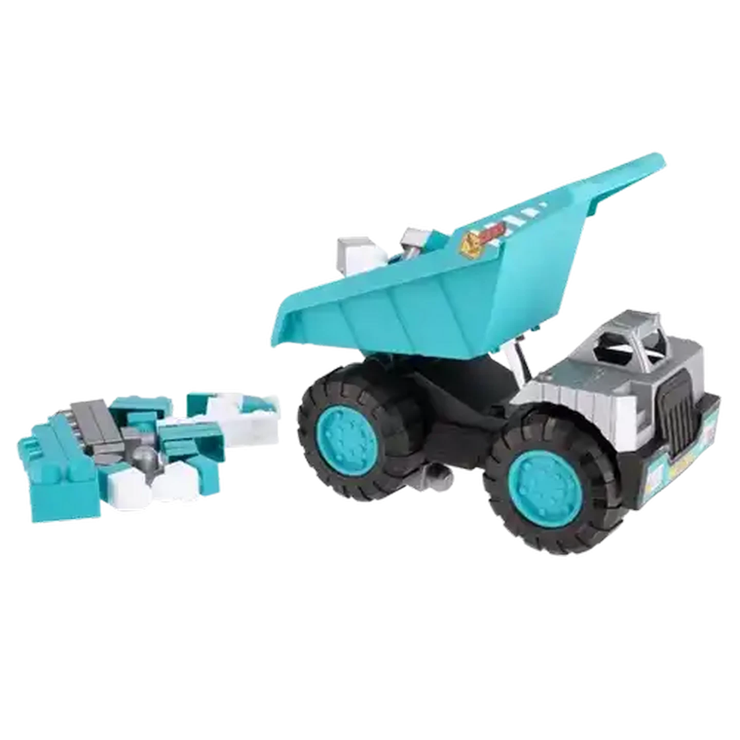 Checkers Sixty60 | Zeus Turquoise and Grey Dumping Truck with
