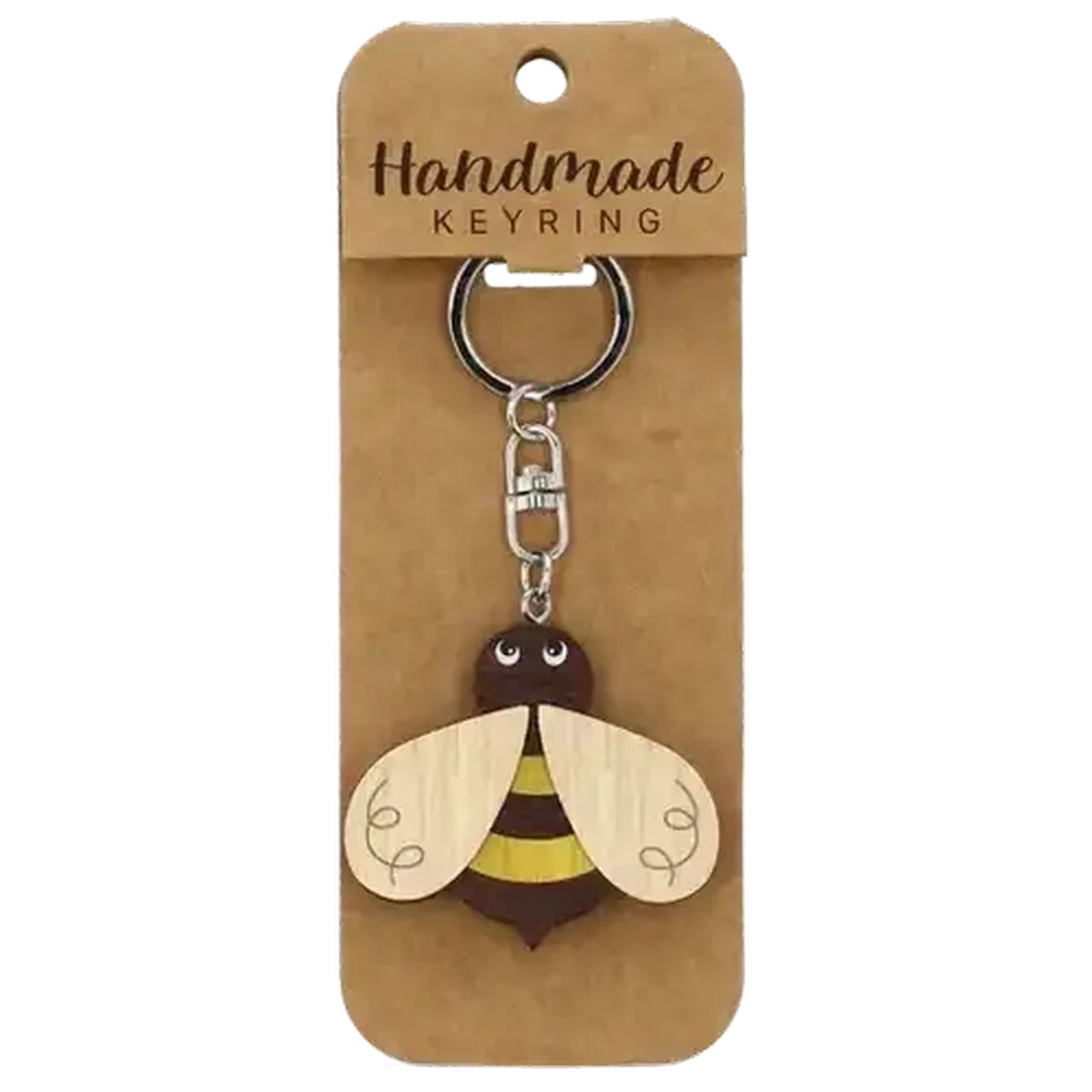 Checkers Sixty60 | Shapiro Bee Handmade Wood Keyring