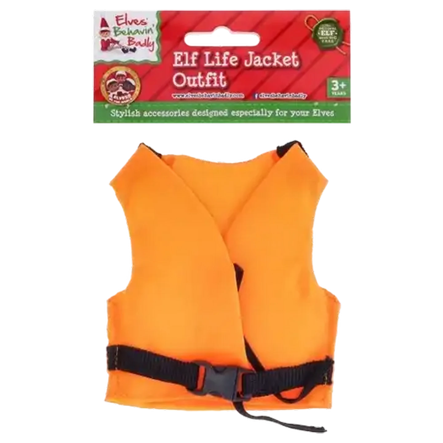 Image of Elves Behavin' Badly Elf Outfit Life Jacket Accessory